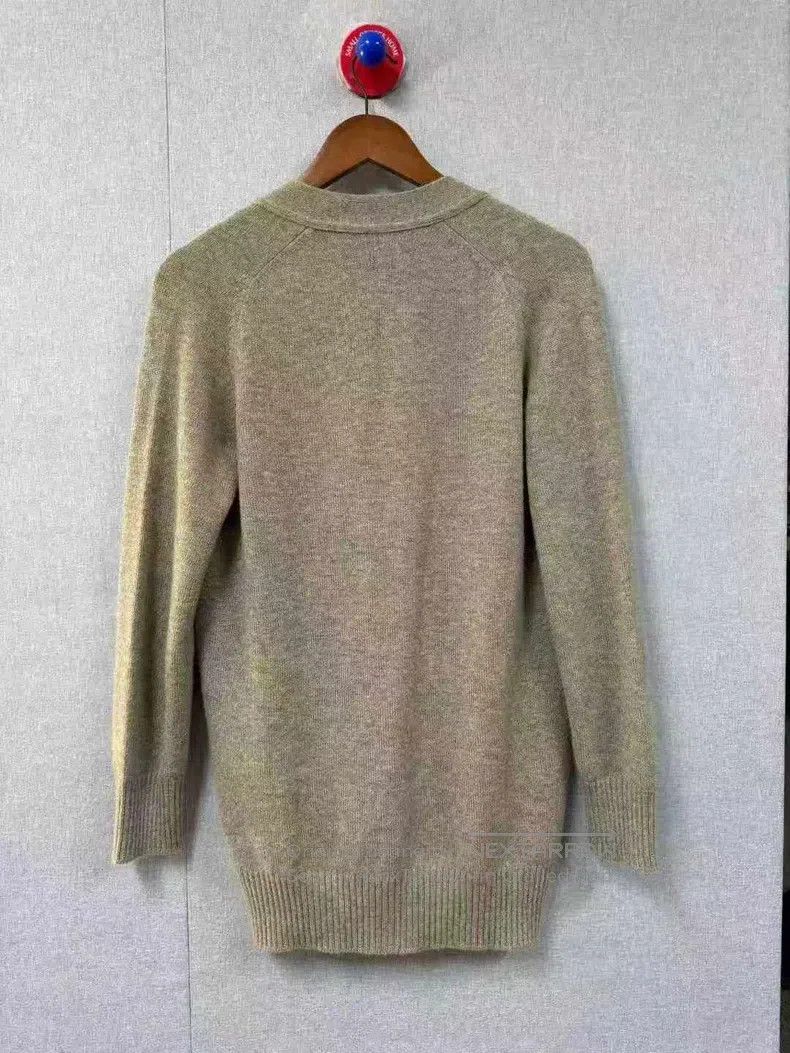 Hermes Hermes Gray Cashmere Open Cardigan Size XS / US 0-2 / IT 36-38 - 2 Thumbnail