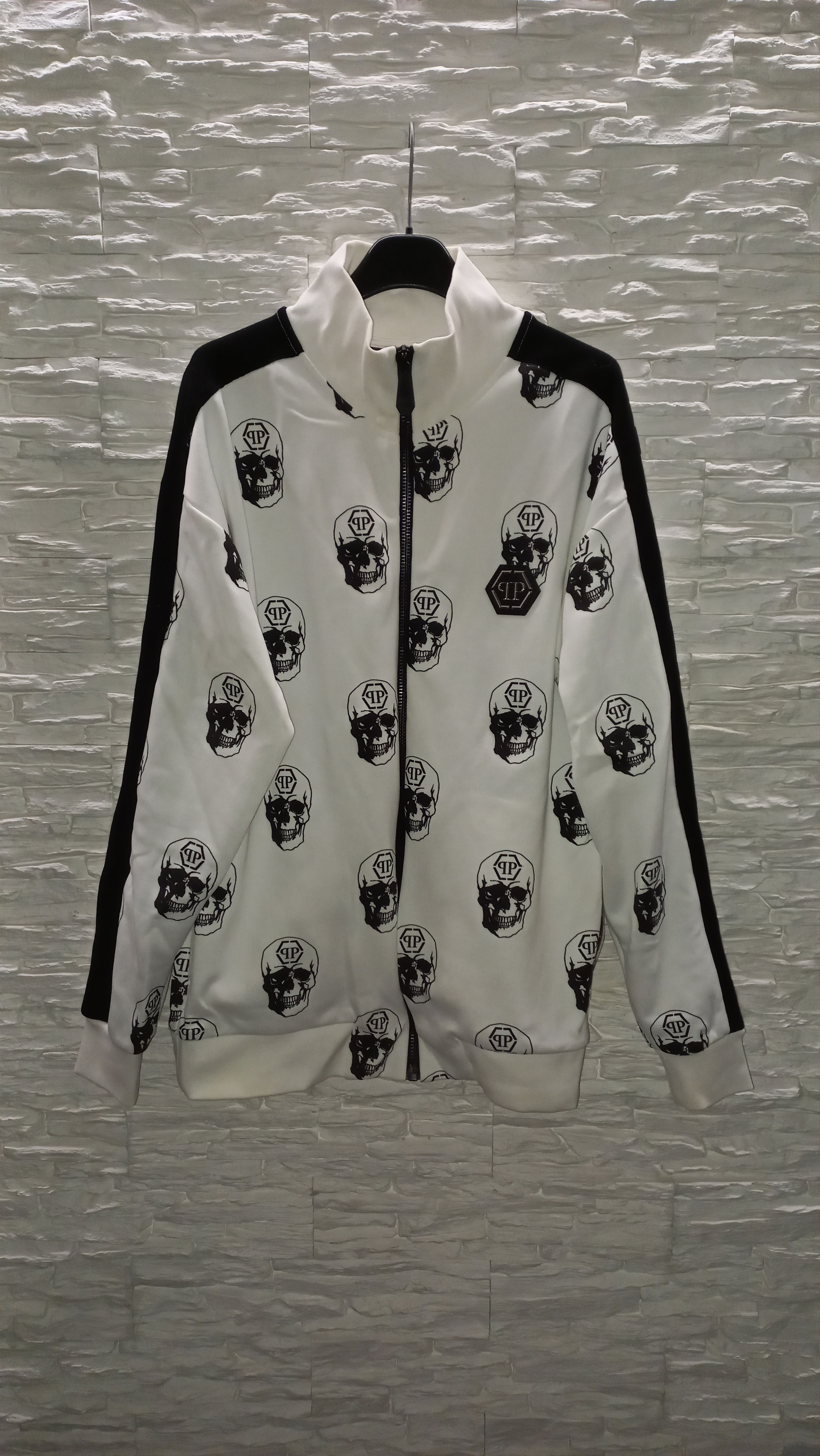 Philipp Plein Philip Plein Jogging Jacket Skull logo SS2019 Size US L / EU 52-54 / 3 - 3 Thumbnail