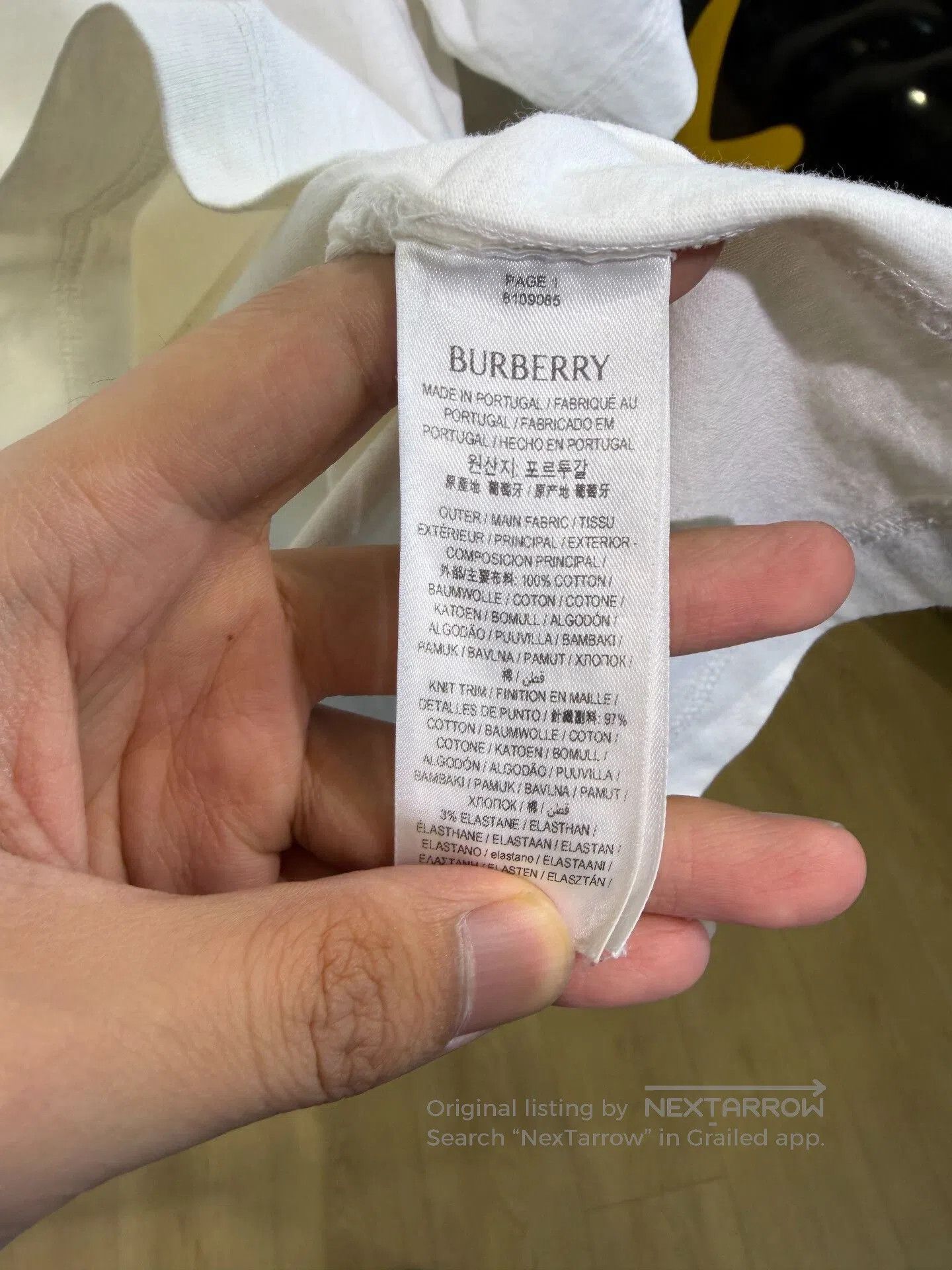 Burberry Burberry 2025 Surf Print Short Sleeve. Size US M / EU 48-50 / 2 - 5 Thumbnail
