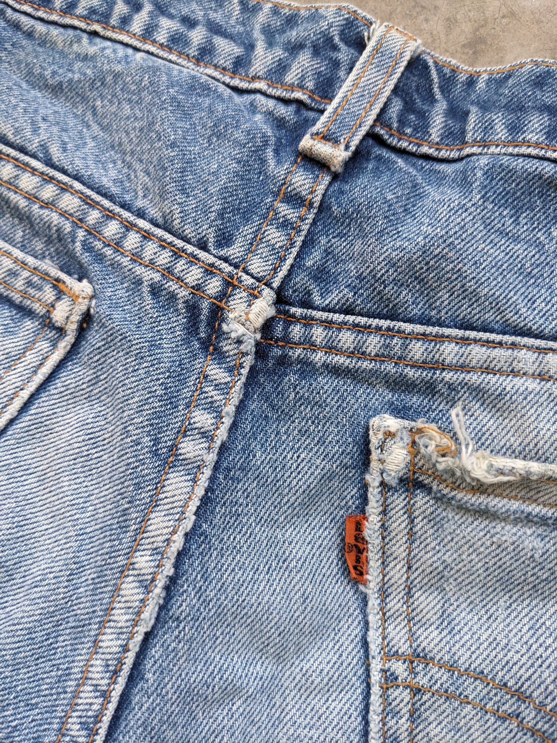 Levi's × Levi's Vintage Clothing × Vintage Vintage Levis Bootcut 517 Flare Jeans Patches Size US 31 - 17 Thumbnail