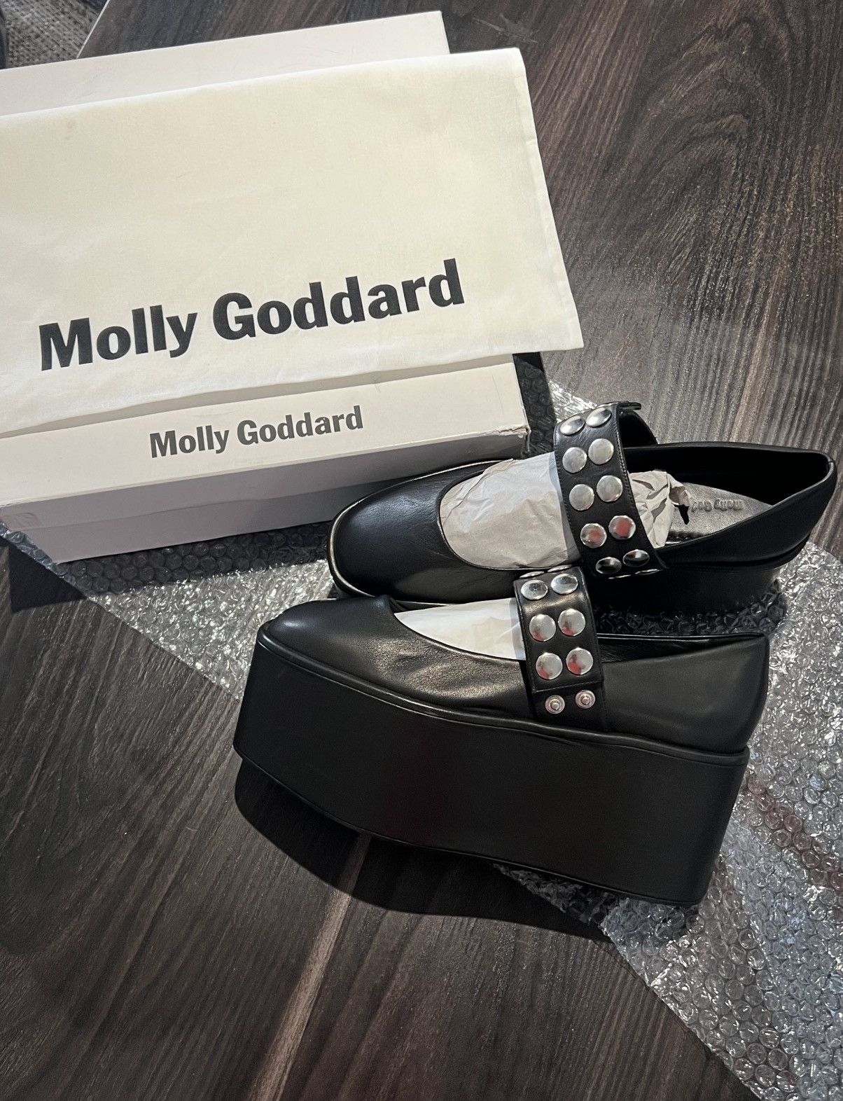 Molly Goddard Molly Goddard Sonia 85mm platform pumps Size US 8.5 / IT 38.5 - 1 Thumbnail
