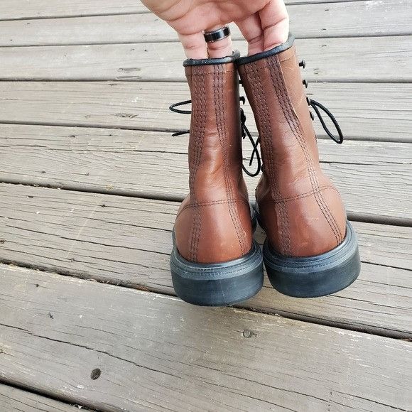 Red Wing Red Wing Shoes 8" Supersole 953 Brown Leather Lace-up Work S Size US 5 / IT 35 - 6 Thumbnail