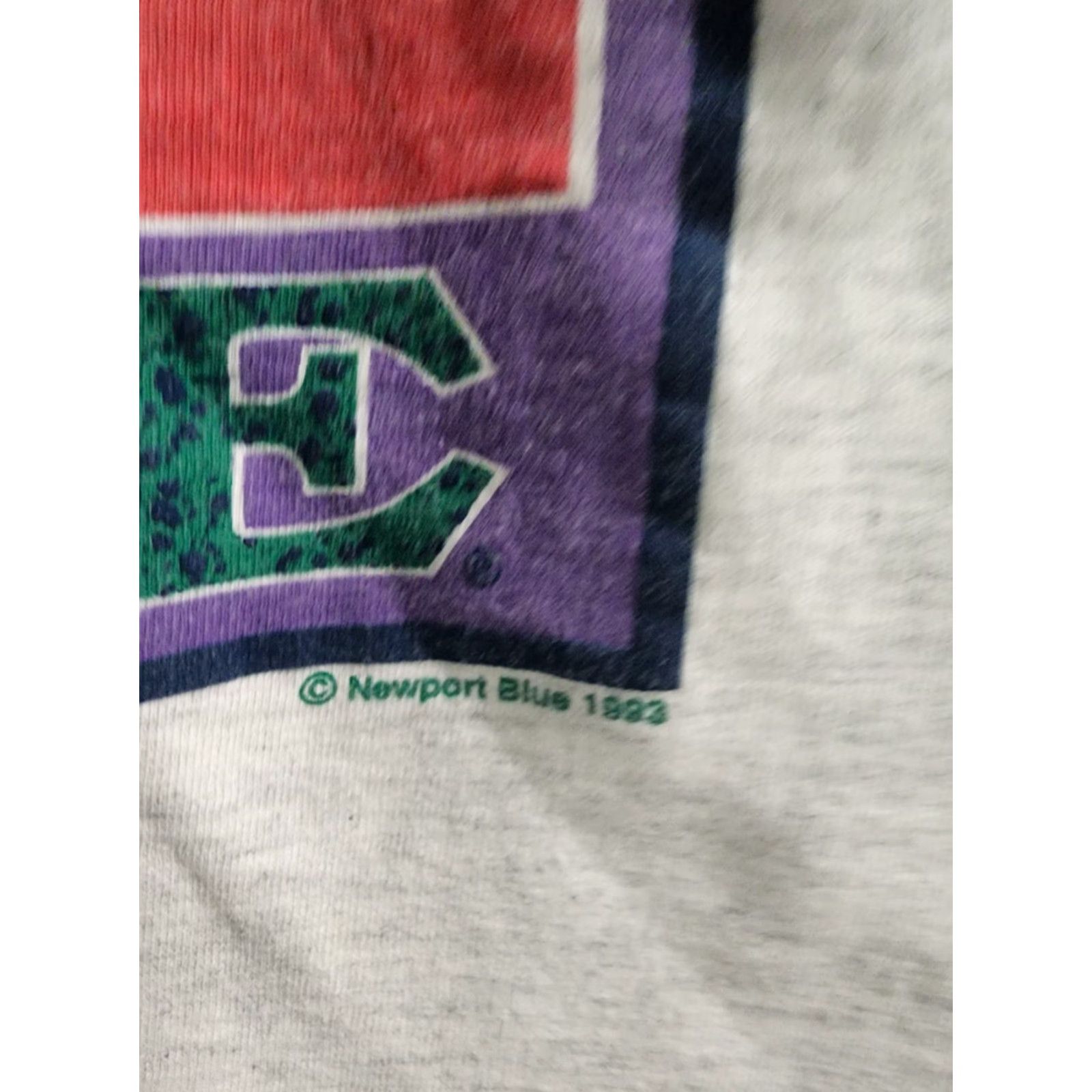 Vintage VINTAGE Mens L T Shirt 1990s Newport Gray Double-Sided Sailing Fish Tank Top Adult Large Gray 1993 90s Mens Size US L / EU 52-54 / 3 - 3 Thumbnail