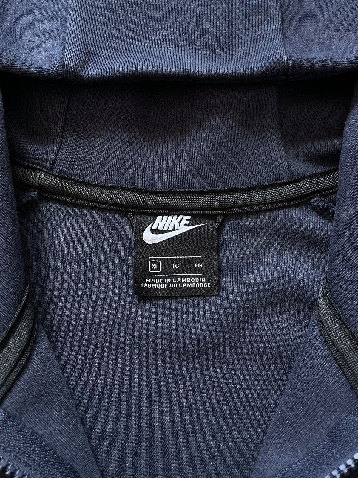 Nike Nike Tech Fleece Drill Zip Up Hoodie Sweatshirt Size US XL / EU 56 / 4 - 3 Thumbnail