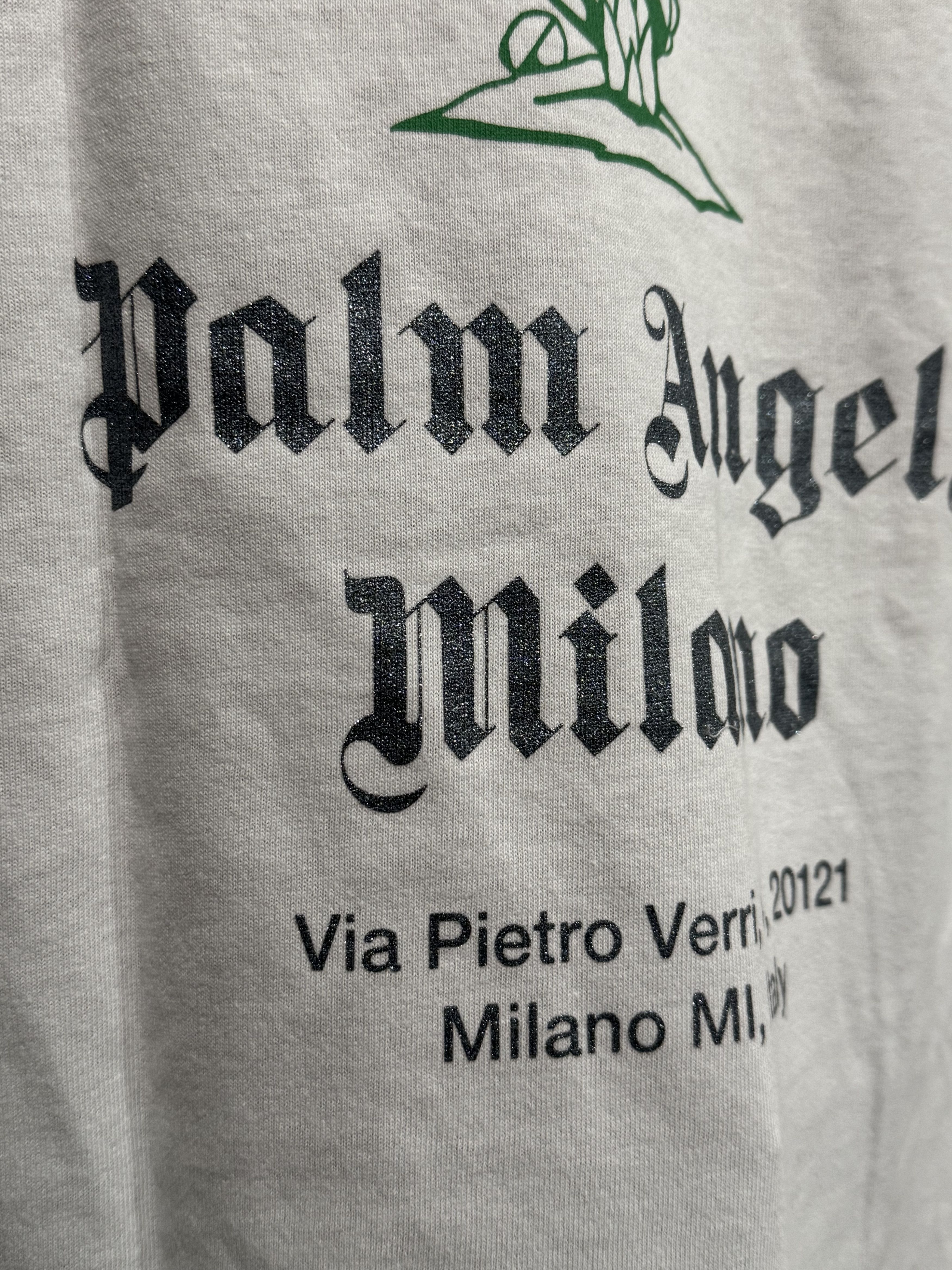 Palm Angels Palm Angels Milano Snake Tree White T-shirt Size Medium Size US M / EU 48-50 / 2 - 7 Thumbnail