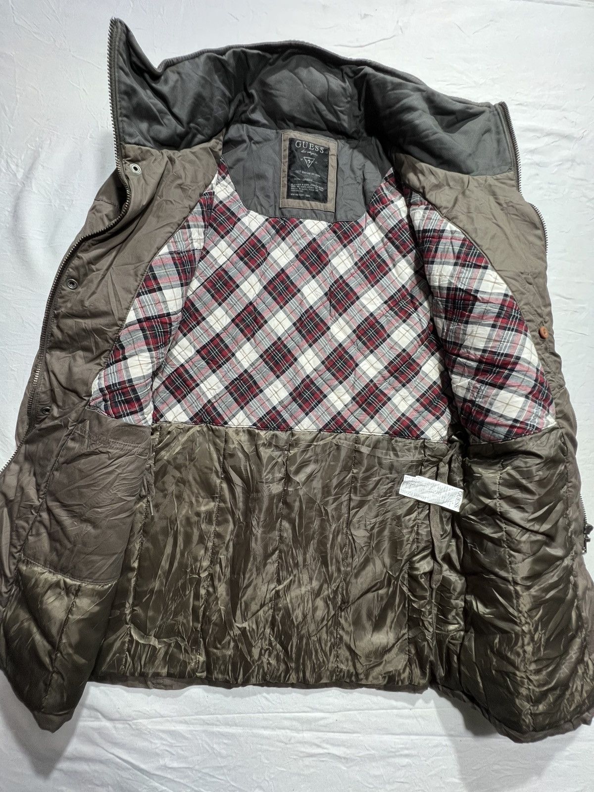 Guess Guess Men's Military Quilted Cotton M65 Field Jacket Size US M / EU 48-50 / 2 - 16 Thumbnail