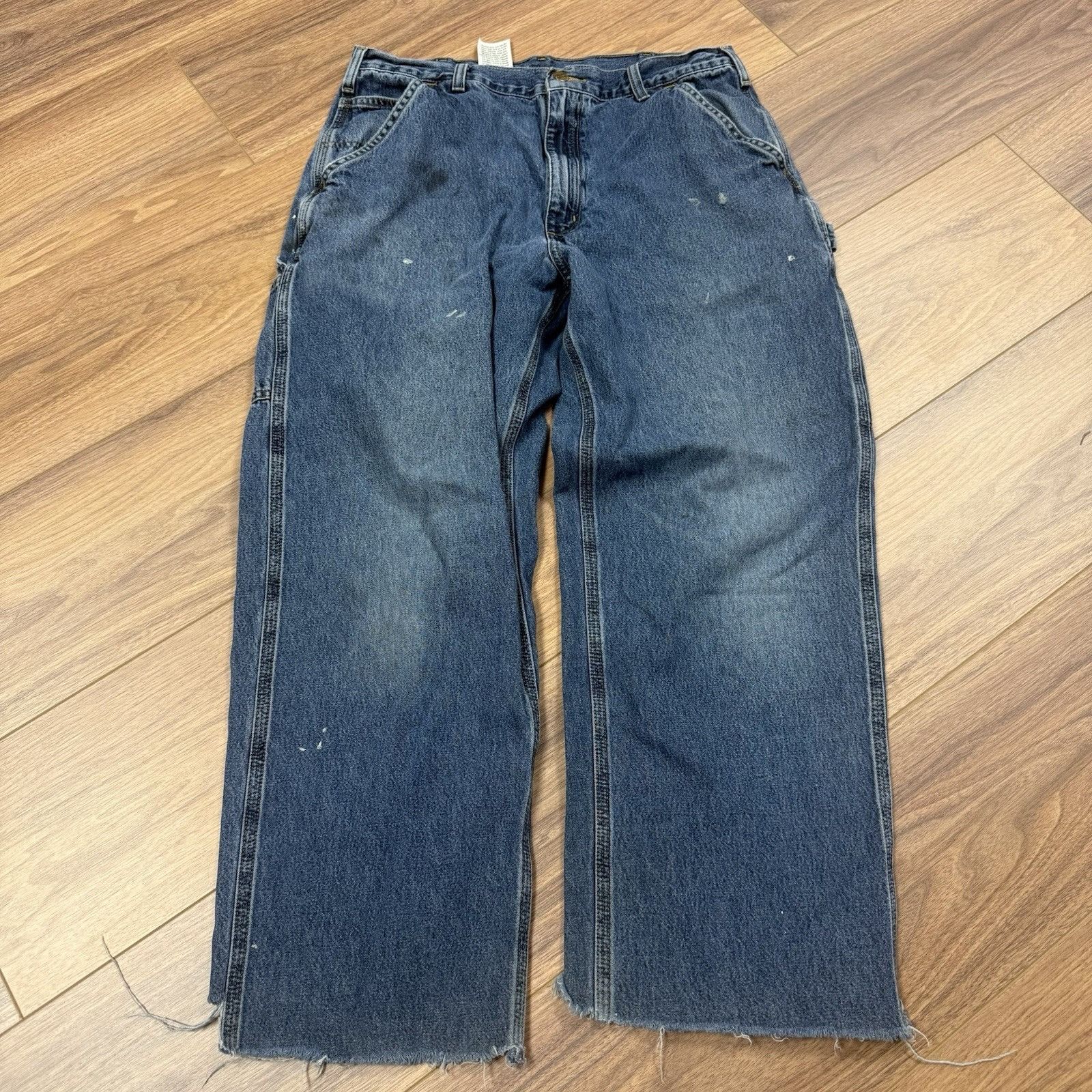Carhartt Carhartt B13 DPS Dungaree Fit Jeans Mens 36x34 Size US 36 / EU 52 - 1 Thumbnail