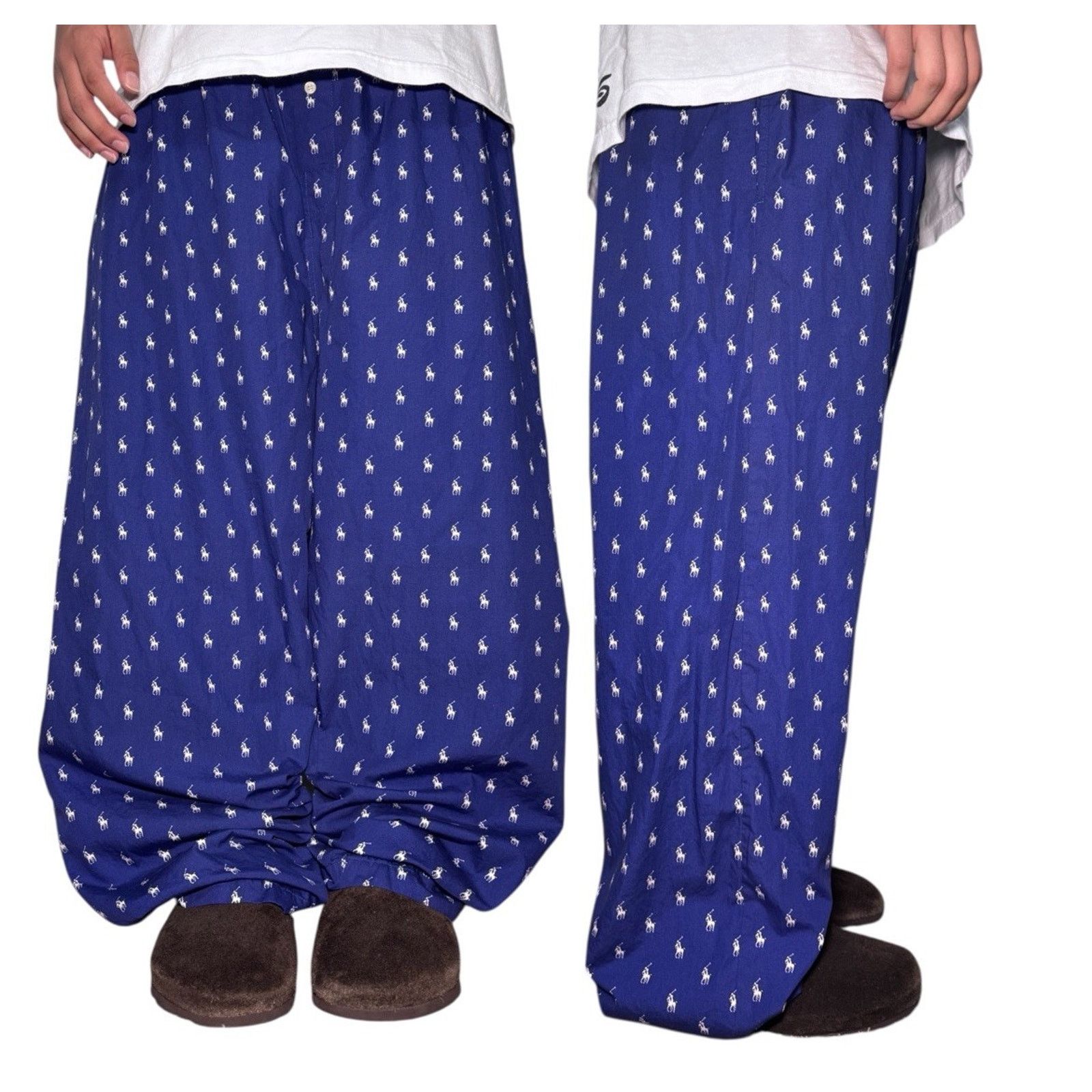 Ralph Lauren Baggy Fit POLO y2k PJs Pajamas XL Wide Leg Skater Type Size US 38 / EU 54 - 1 Thumbnail