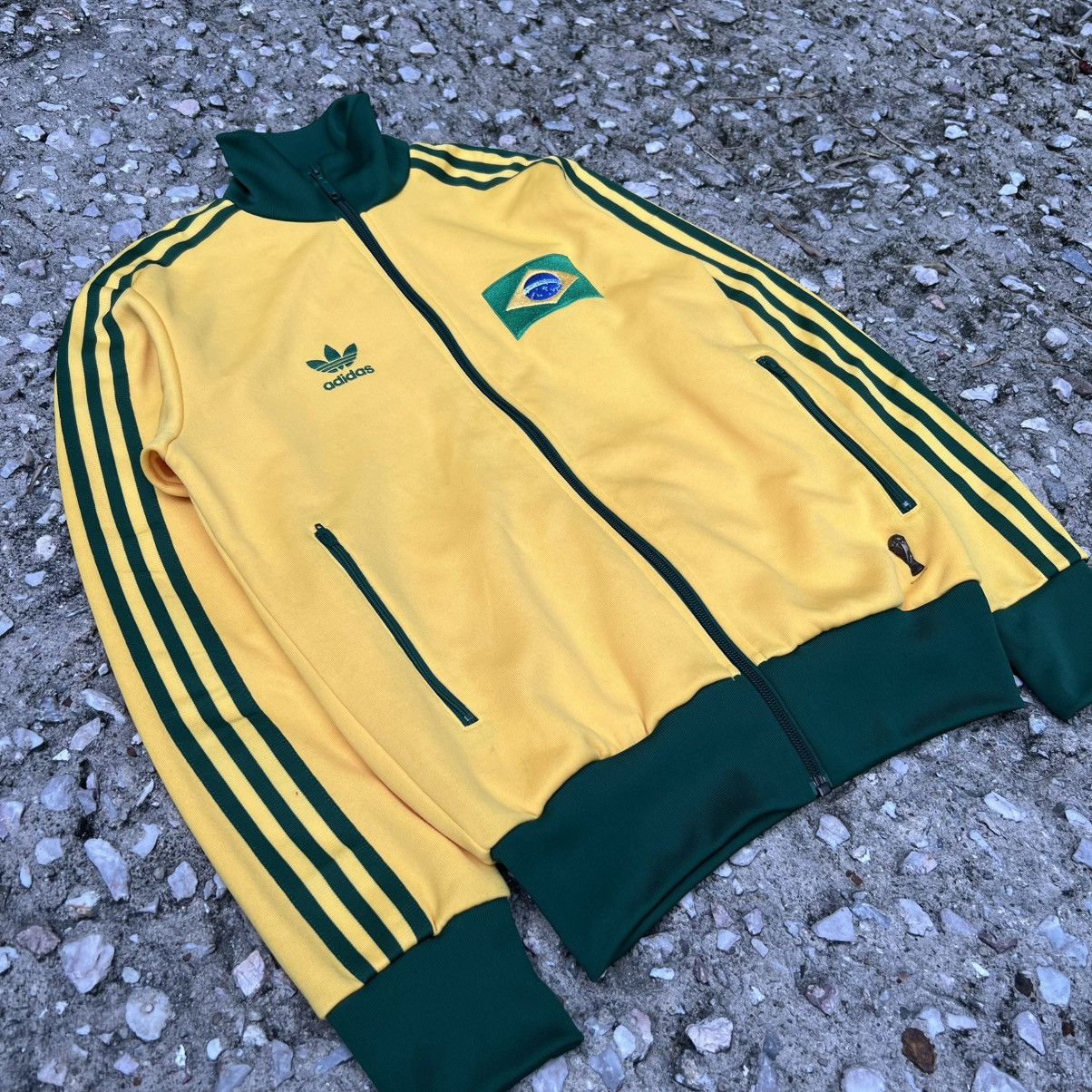 Adidas “ADIDAS” BRASIL TRACKTOP Size US XS / EU 42 / 0 - 3 Thumbnail