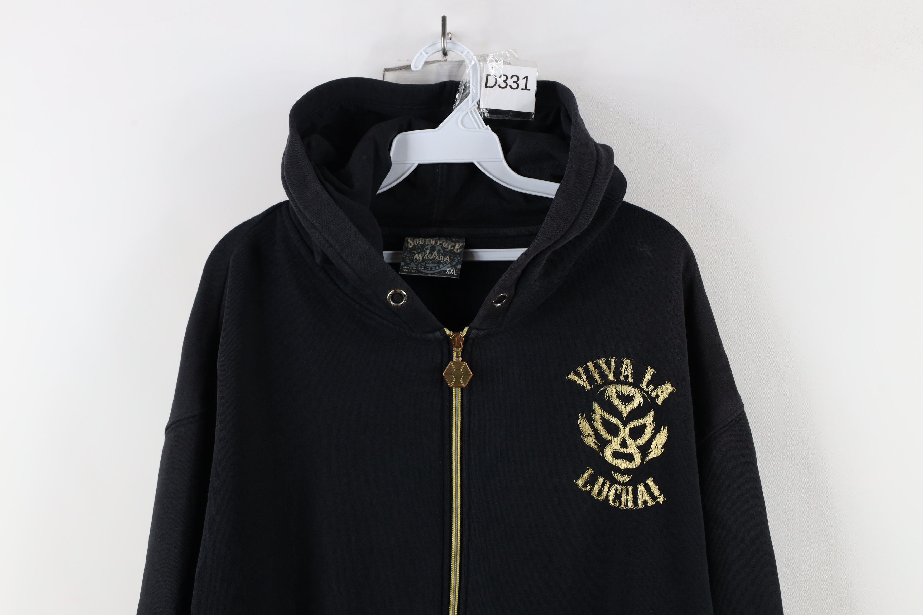 Southpole × Vintage Vintage Y2K Southple Spell Viva La Lucha Wrestling Hoodie Size US XXL / EU 58 / 5 - 2 Thumbnail
