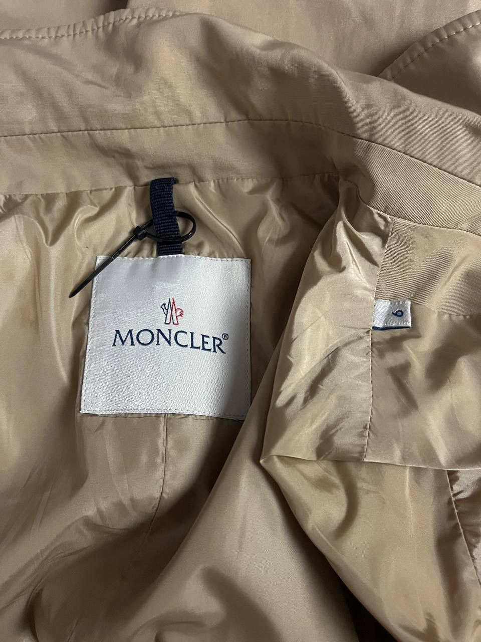 Moncler Moncler Arsenal Trench Jacket Beige Size US XL / EU 56 / 4 - 21 Thumbnail