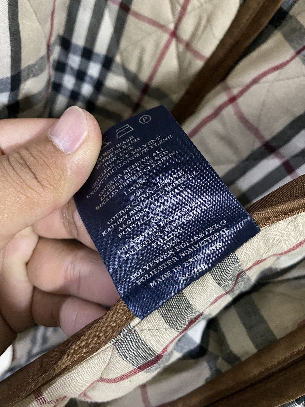 Burberry Burberry London Quilted Jacket Made in England Size ONE SIZE - 9 Thumbnail