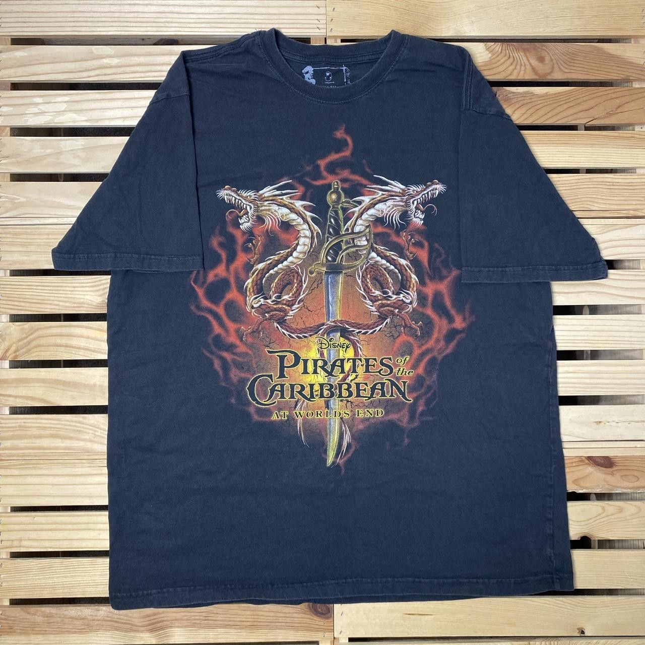 Disney Vintage Disney's Pirates of the Caribbean Tee Size 2XL Size US XXL / EU 58 / 5 - 1 Thumbnail