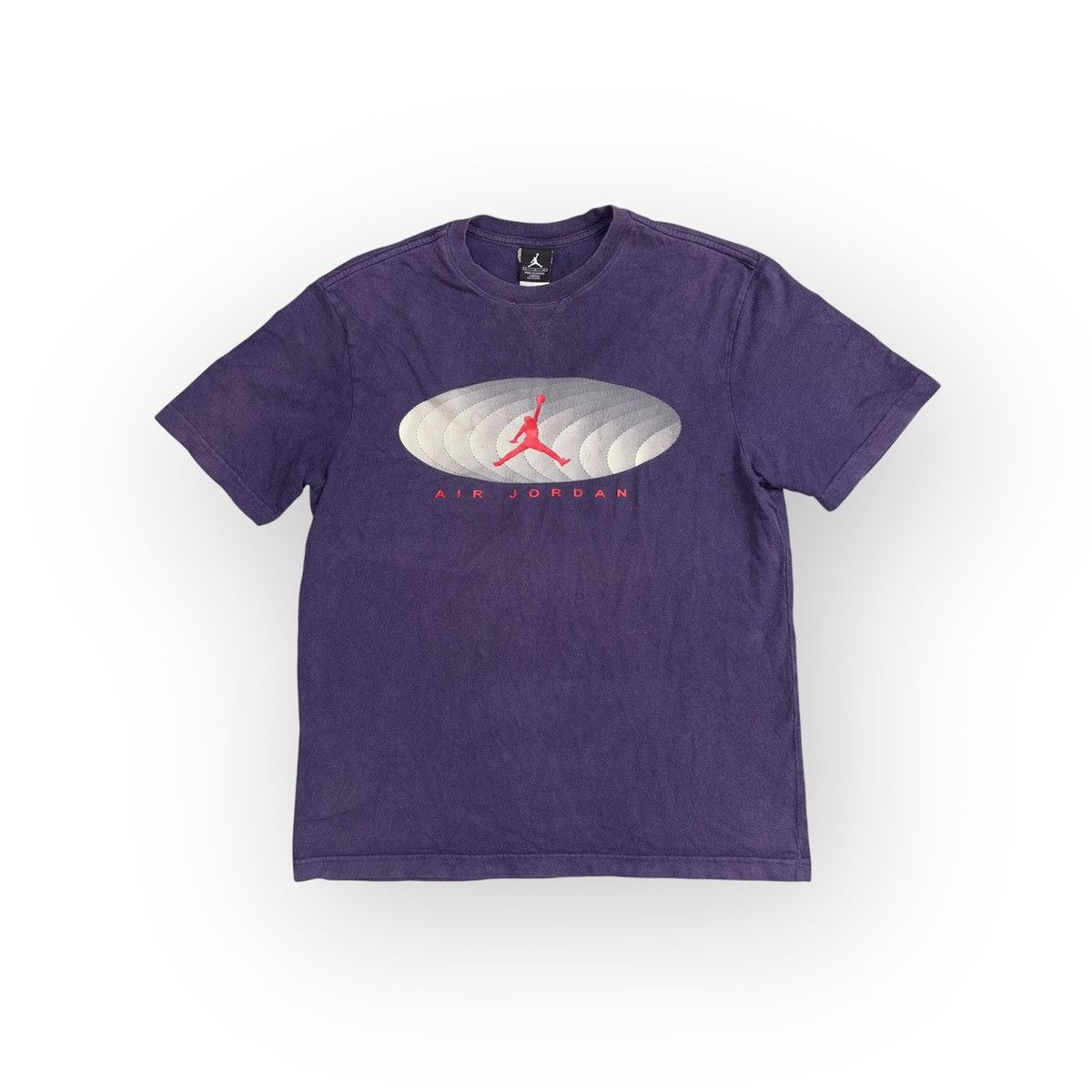 Designer × Nike VTG Nike Air Jordan Big Logo Tees Crewneck Size US L / EU 52-54 / 3 - 2 Thumbnail