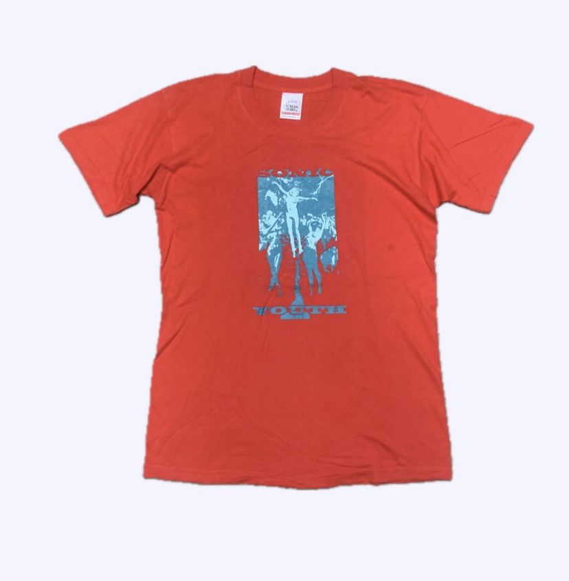image of Band Tees x Vintage Sonic Youth Shirt, Nirvana,dinosaur Jr in Red, Men's (Size Large)