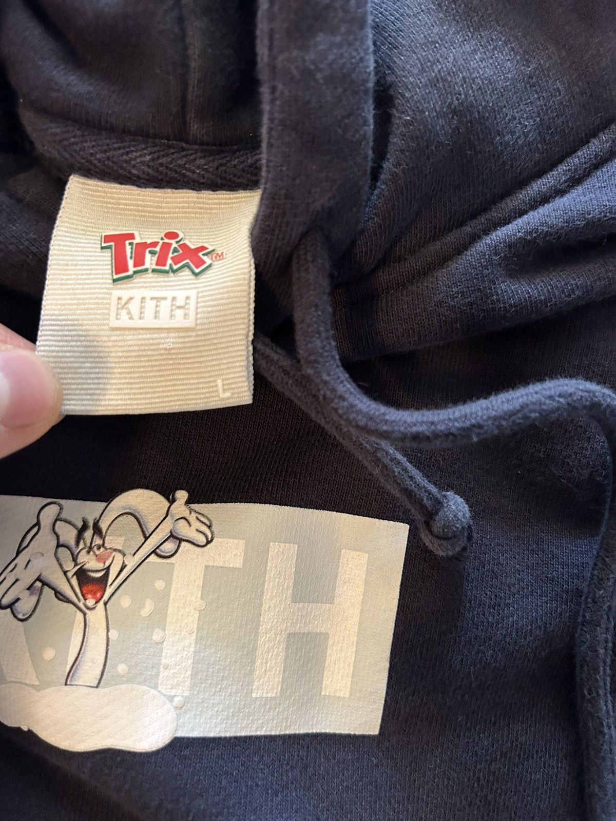 Kith × Vintage Kith x Trix Rabbit Logo Hoodie Nocturnal Trix Are For Kith Size US L / EU 52-54 / 3 - 5 Thumbnail