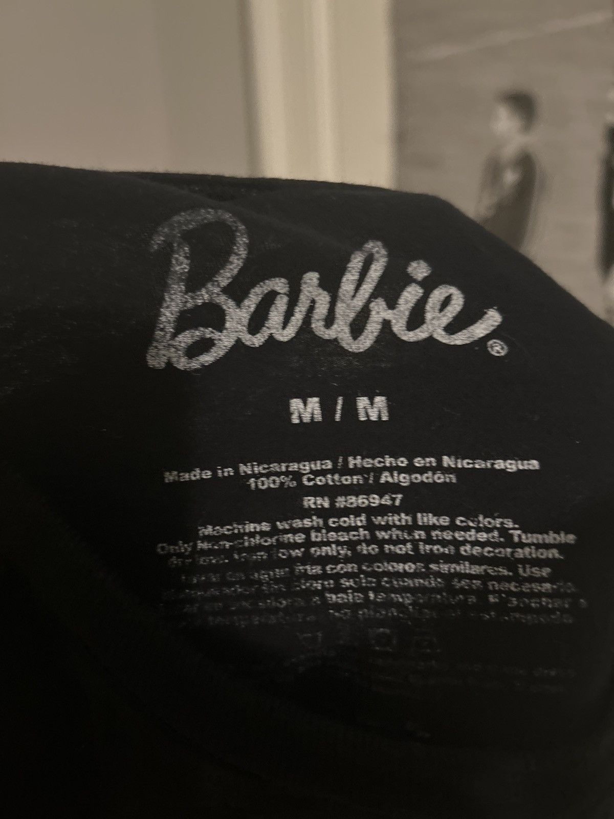 Vintage Vintage Black Malibu Barbie Tee Size US M / EU 48-50 / 2 - 2 Thumbnail
