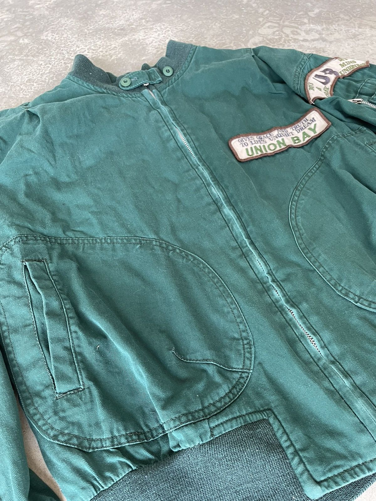 Japanese Brand Vintage Union Bay Bomber Jacket Size US M / EU 48-50 / 2 - 4 Thumbnail