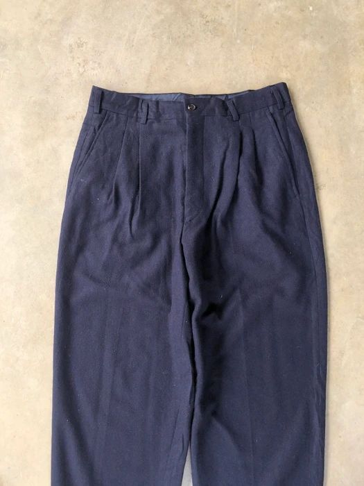 Japanese Brand INSIGNIAS Wool Gabardine Pant Inspired Issey Miyake Size US 32 / EU 48 - 3 Thumbnail