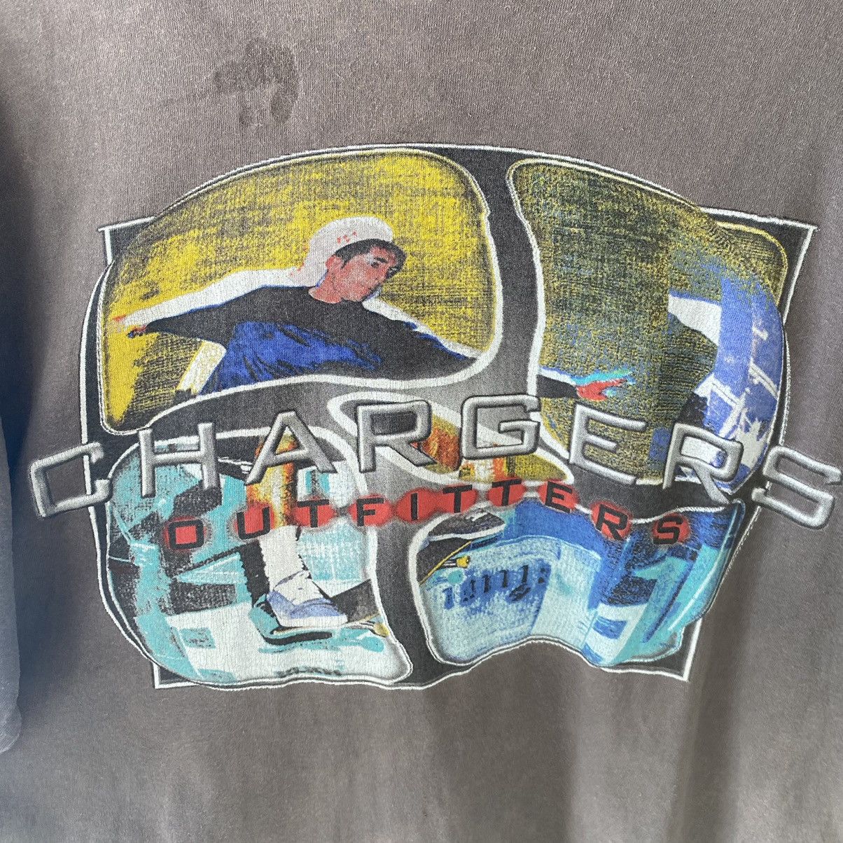Vintage Thrashed Faded Vintage 90s Street And Surf ERD GRUNGE TEE Size US XL / EU 56 / 4 - 6 Thumbnail