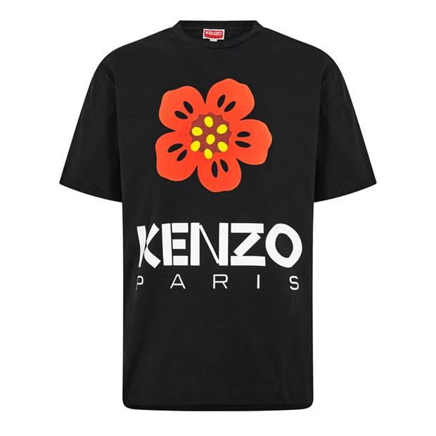 image of Kenzo O1G2R1Mq0424 Boke Flower T-Shirts In Multicolor, Men's (Size Medium)