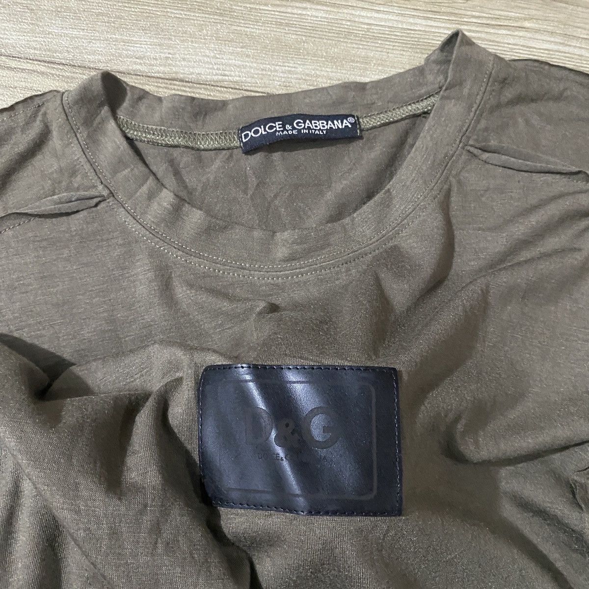 Dolce & Gabbana × Vintage Vtg Golce & Gabbana Design Y2k Longsleeve T-Shirt Logo Box Size US M / EU 48-50 / 2 - 4 Thumbnail