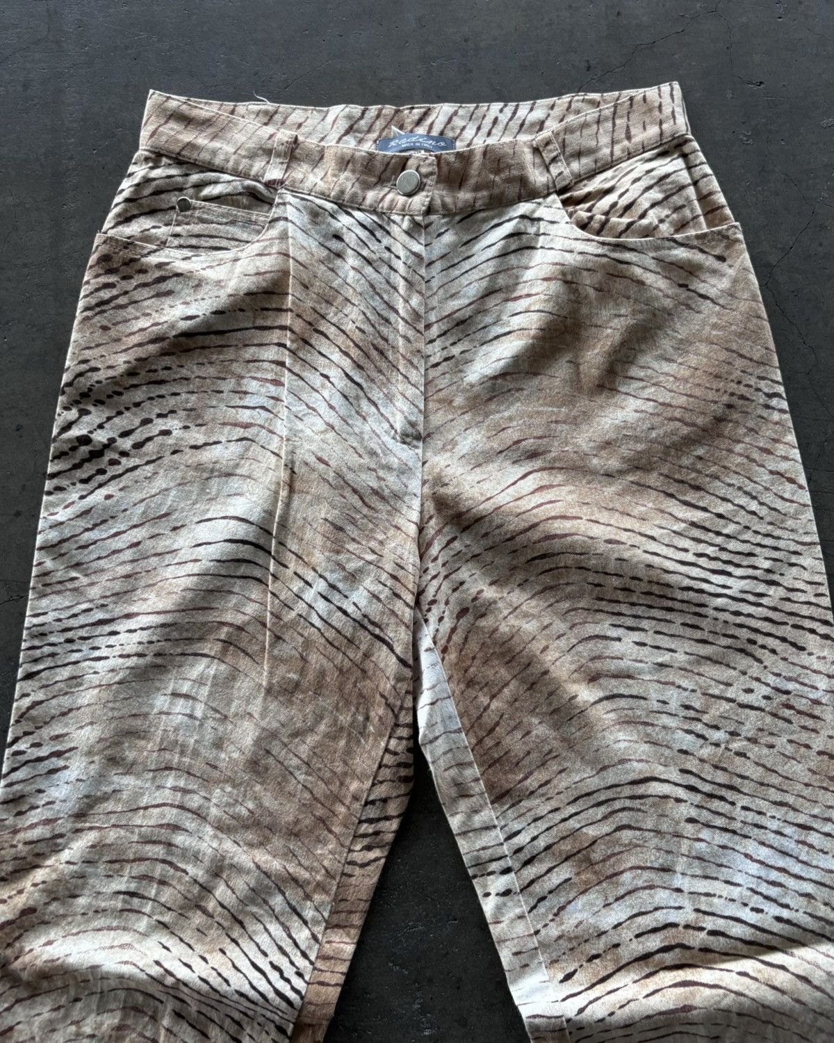 If Six Was Nine × Japanese Brand × Le Grande Bleu (L.G.B.) Radino Full Print Made In Italy Size US 30 / EU 46 - 3 Thumbnail