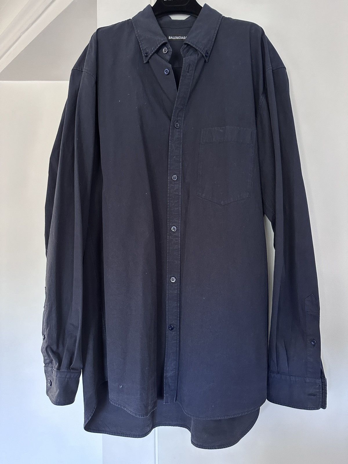Balenciaga Balenciaga men’s logo shirt Size US M / EU 48-50 / 2 - 2 Thumbnail