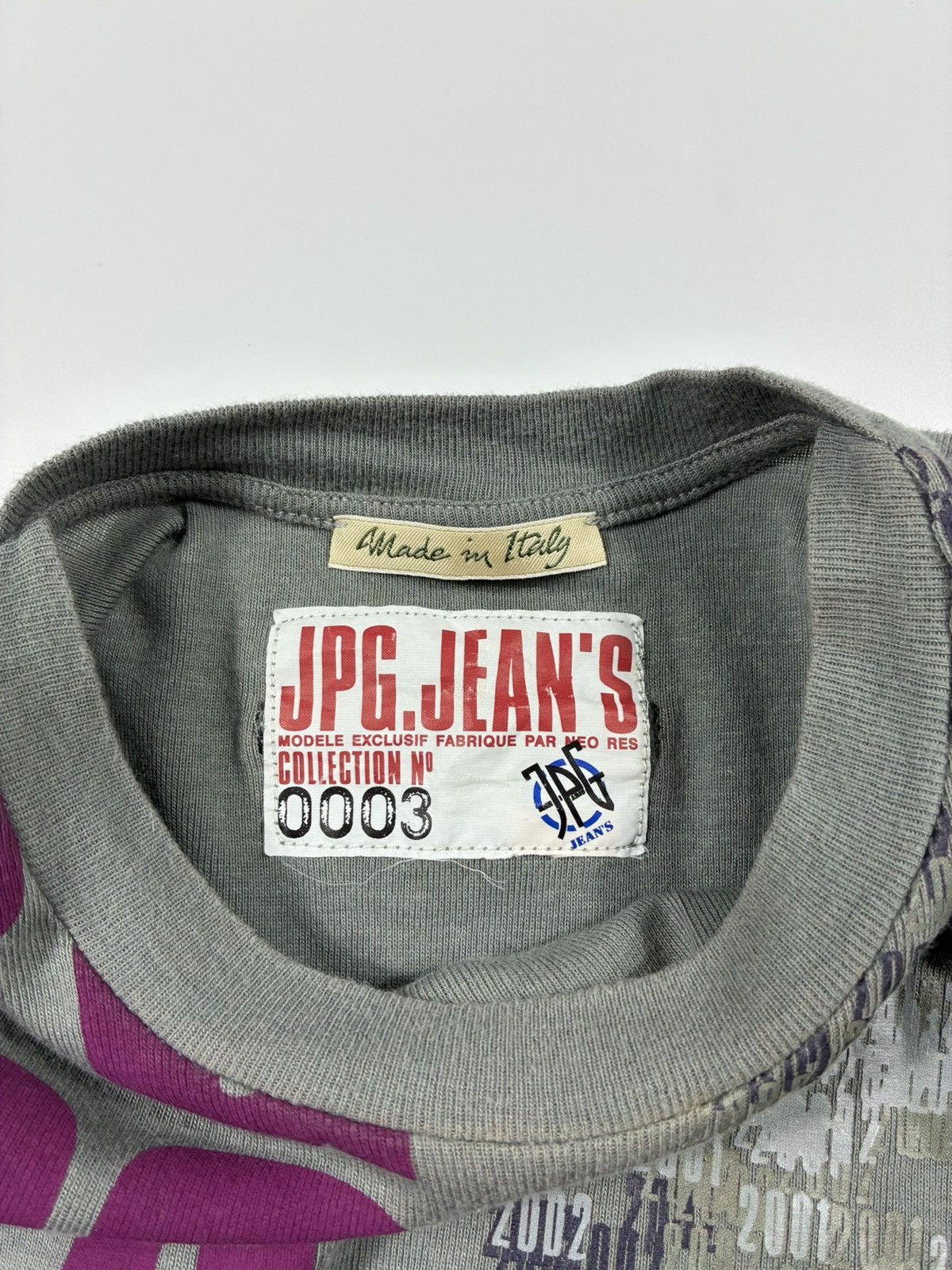 Jean Paul Gaultier Vintage Archive Jean Paul Gaultier Tee Size XS / US 0-2 / IT 36-38 - 10 Thumbnail