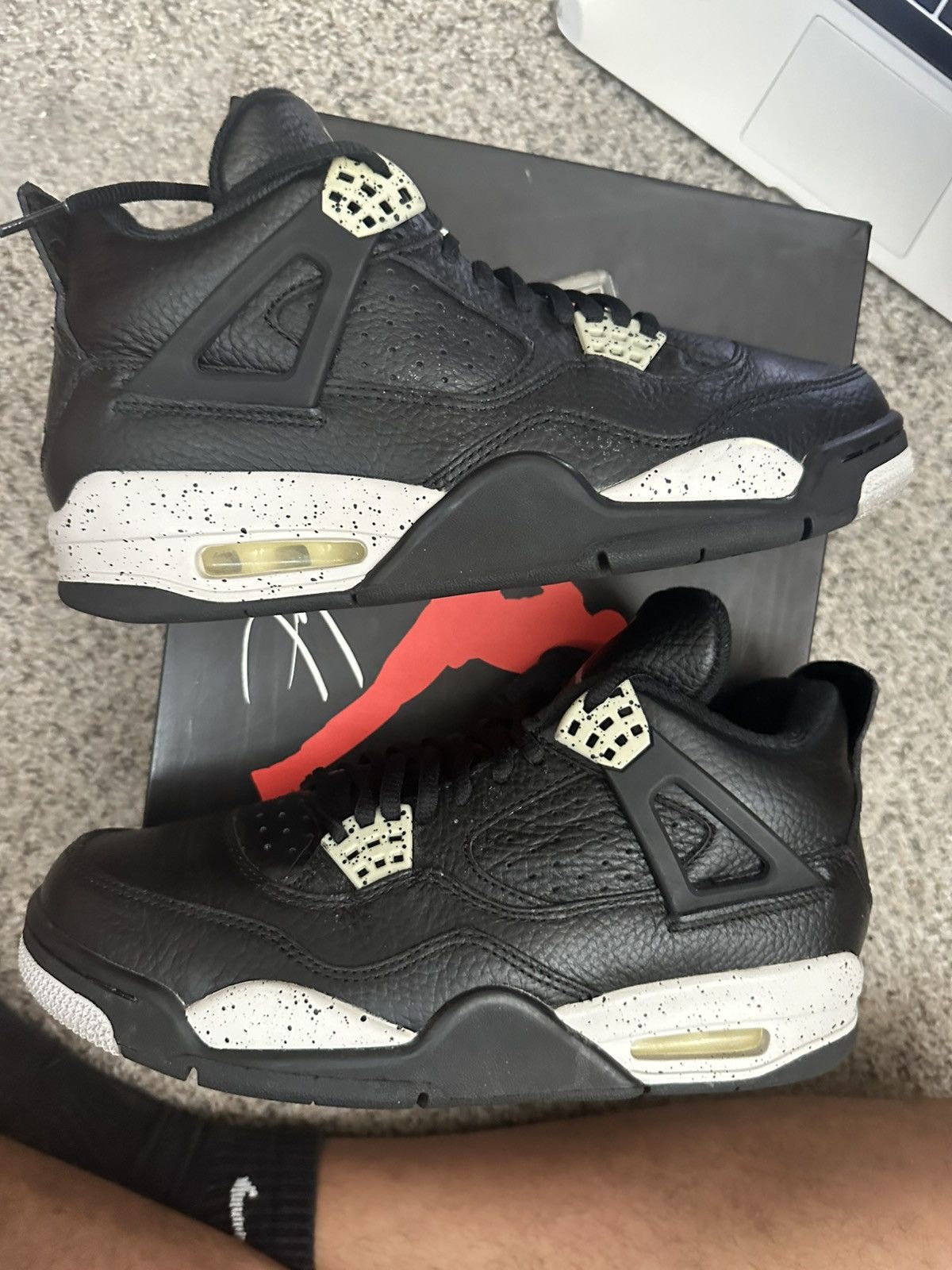 Jordan Brand Air jordan 4 oreo LS - size 8 Size US 8 / EU 41 - 1 Thumbnail