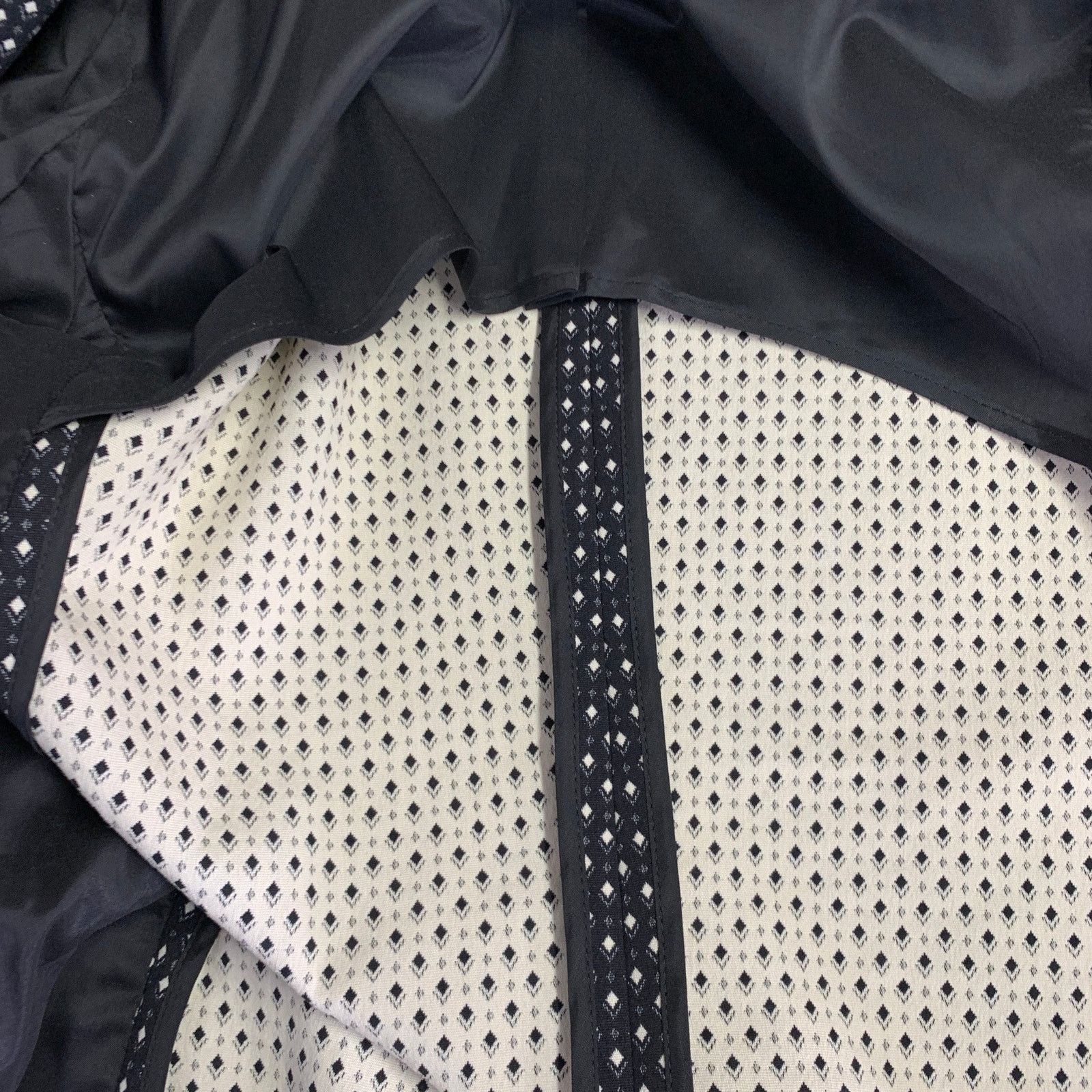Akris AKRIS Size 10 Black White Cotton Blend Geometric Blazer Size L / US 10 / IT 46 - 5 Thumbnail