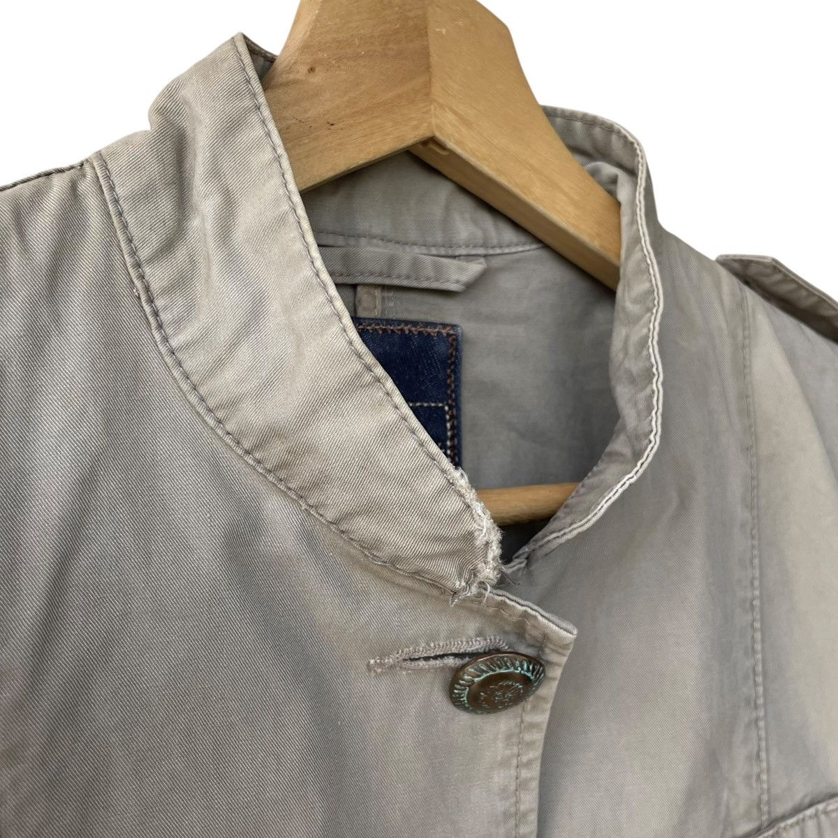 Marithe + Francois Girbaud Marithe + Francois Girbaud M+FG Y2K Military Inspired Jacket Size M / US 6-8 / IT 42-44 - 4 Thumbnail