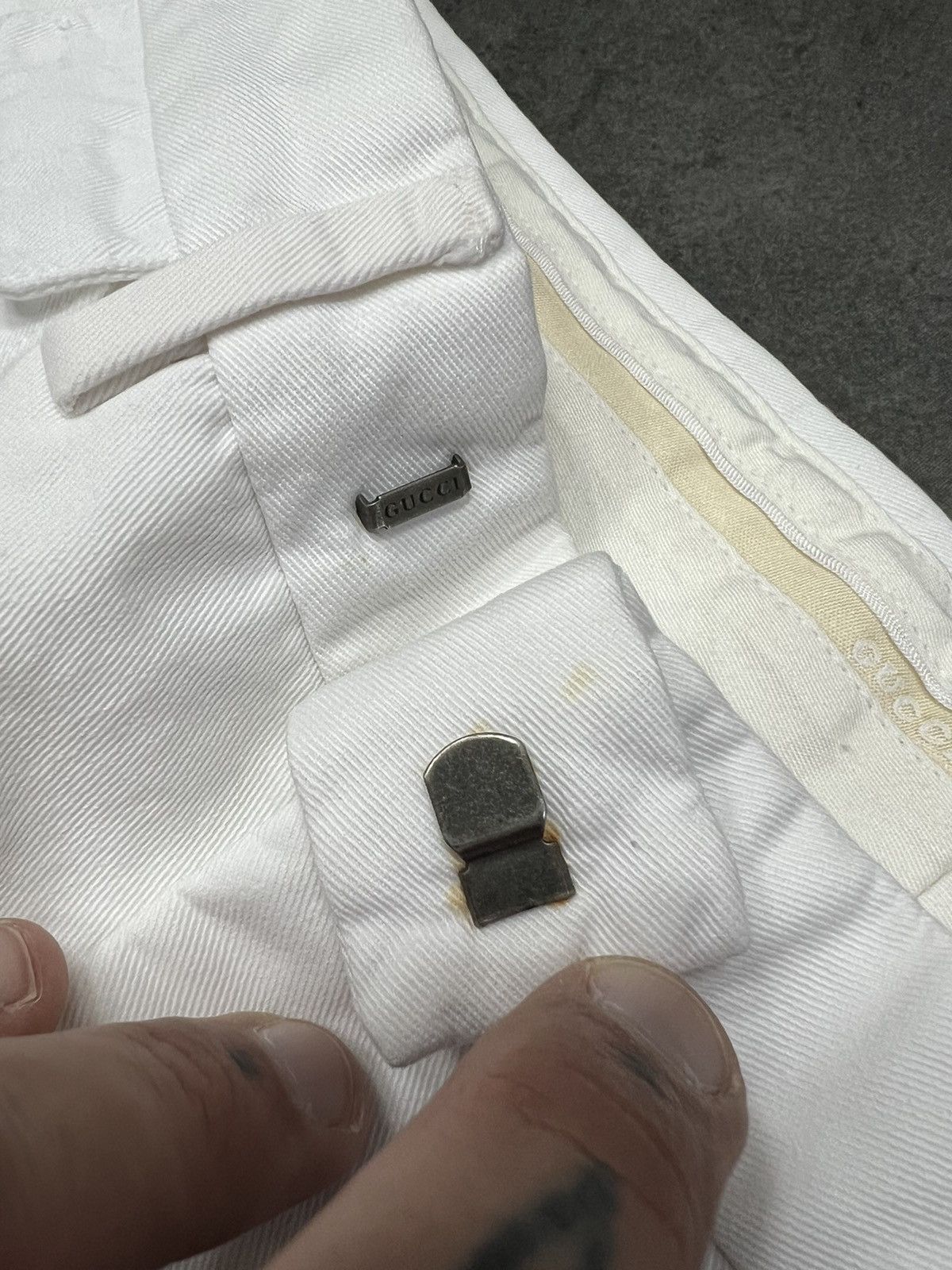 Gucci × Tom Ford Vintage Gucci formal pants 90s Tom Ford era Size 32" / US 10 / IT 46 - 8 Thumbnail