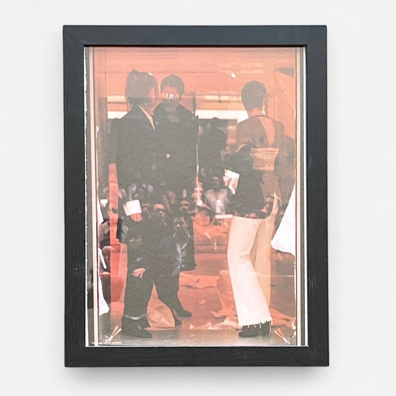 Maison Margiela × Vintage Maison Margiela Archive Fashion framed poster 9x12 Size ONE SIZE - 1 Thumbnail