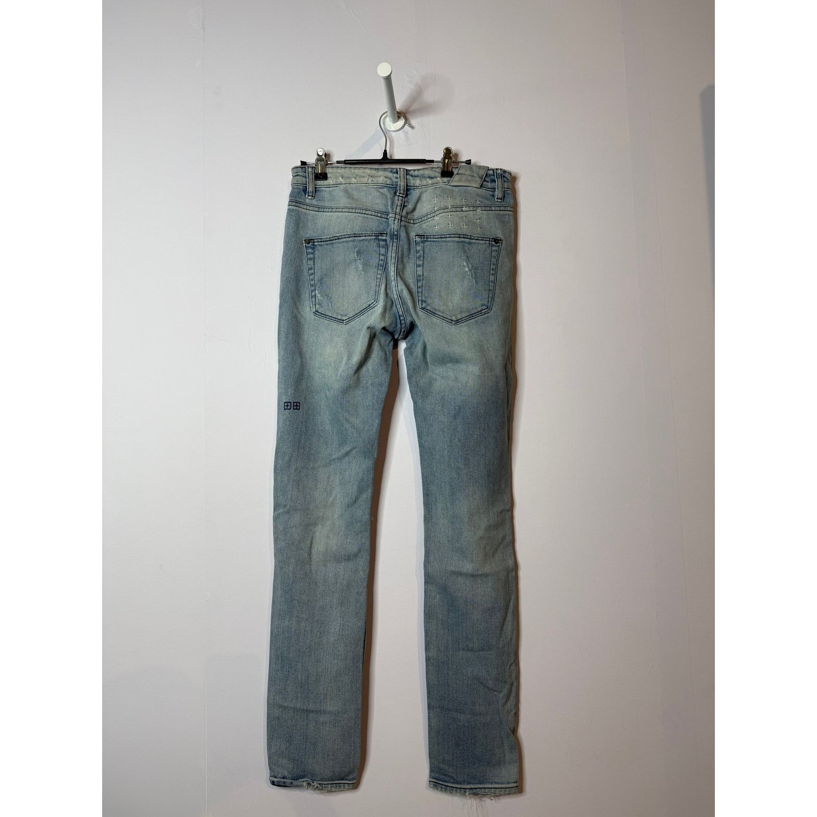 Ksubi Ksubi Light Wash Ripped Jeans Size US 29 - 2 Thumbnail