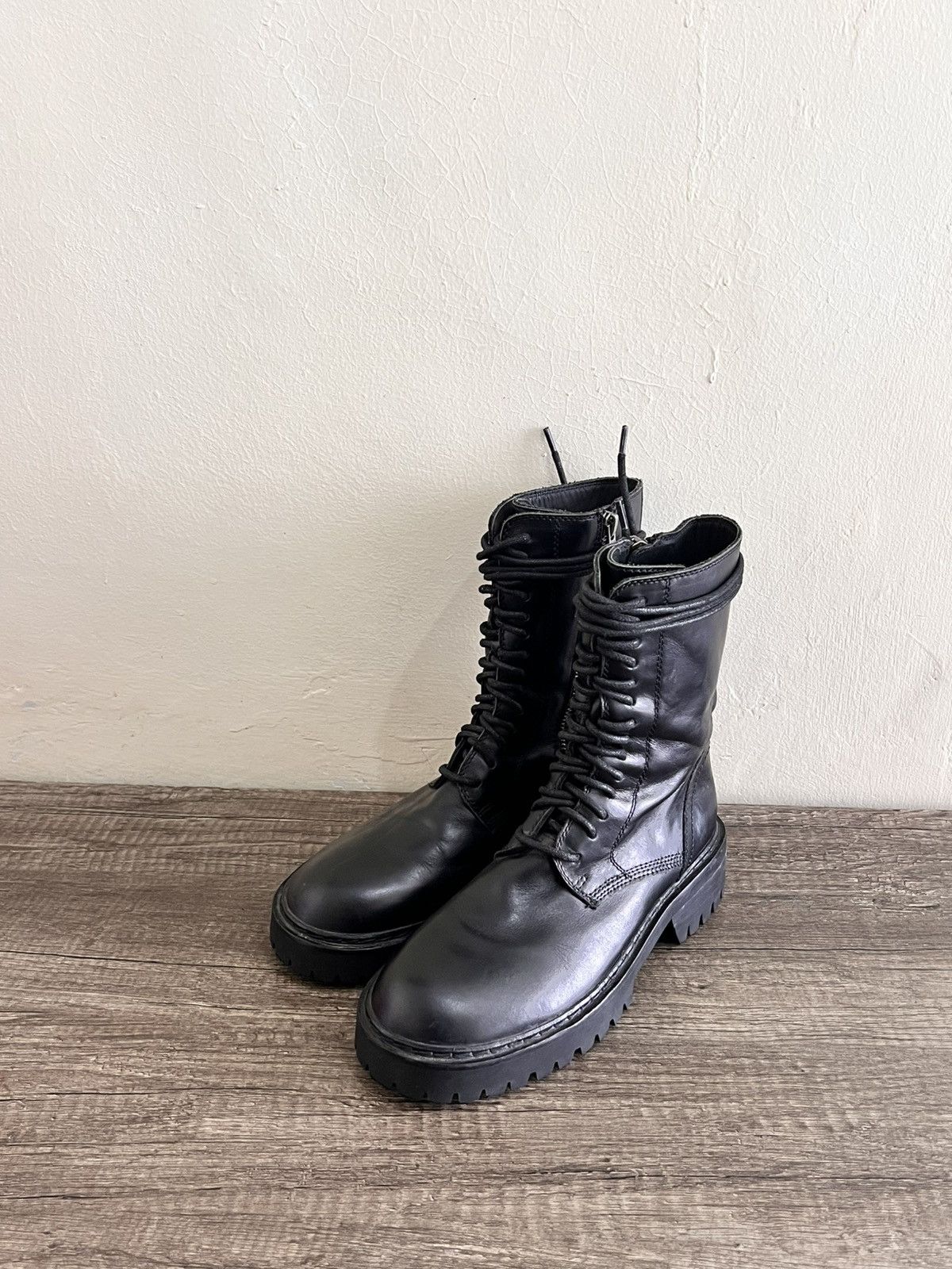 Ann Demeulemeester Lace-Up Combat Boots Size US 5 / IT 35 - 2 Thumbnail