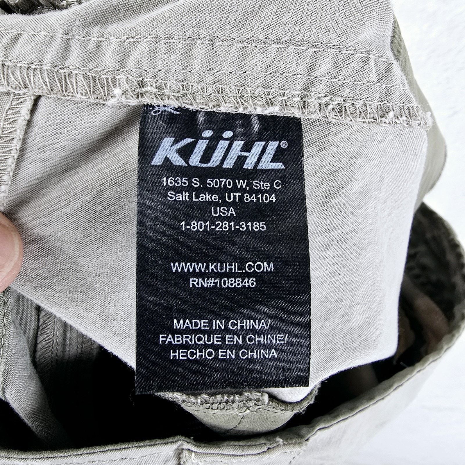 Kuhl Kuhl Spire Roll Up Pants 8 Short 32x29 Gray Stretch Hiking Size 30" / US 8 / IT 44 - 7 Thumbnail