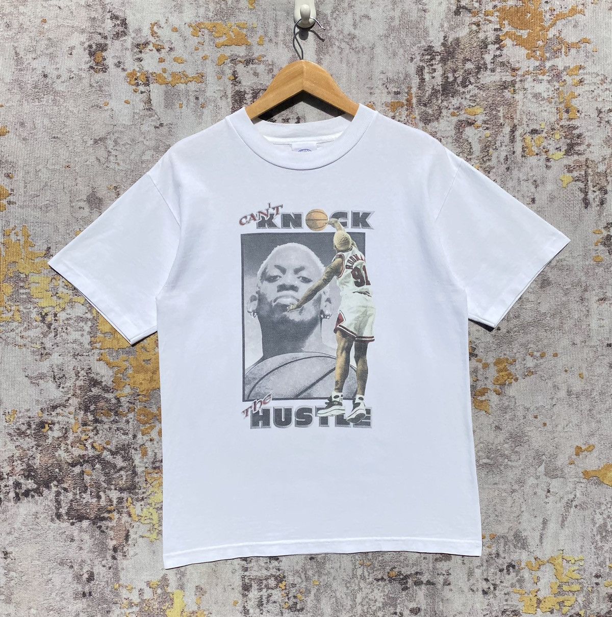 Converse Vintage 90s Dennis Rodman Converse Shirt Dennis Rodman NBA Size US M / EU 48-50 / 2 - 1 Thumbnail