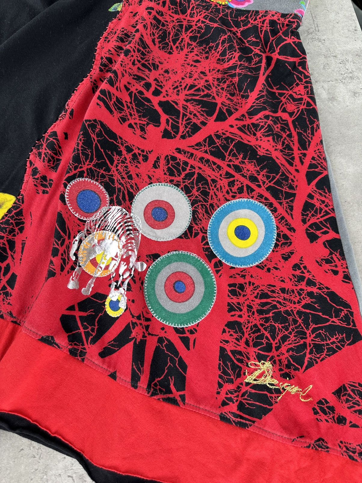 Desigual Desigual Multicolor Flared Skirt Size 28" / US 6 / IT 42 - 4 Thumbnail