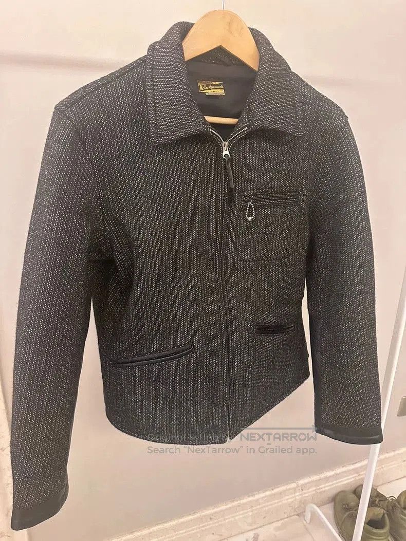 The Real McCoy's The real mccoys Wool + cowhide patchwork coat. Size US S / EU 44-46 / 1 - 1 Thumbnail