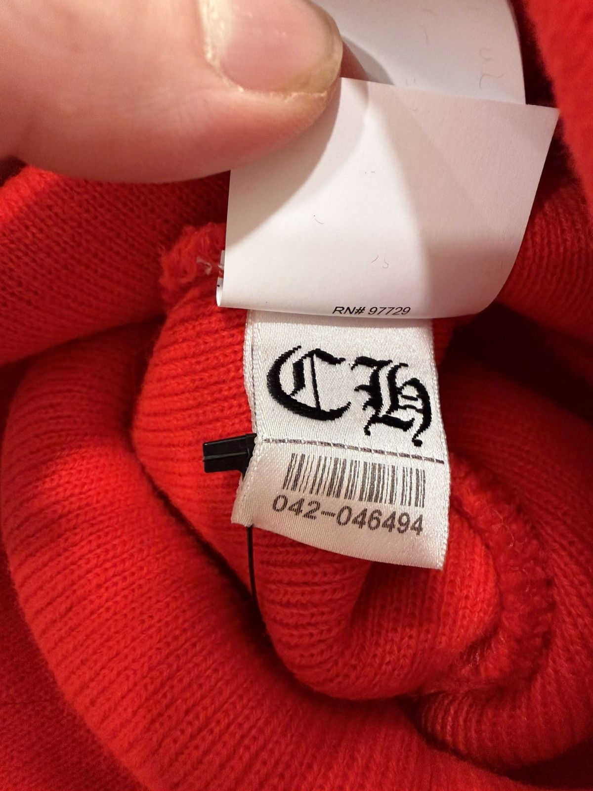 Chrome Hearts Chrome Hearts Logo Beanie Size ONE SIZE - 5 Thumbnail