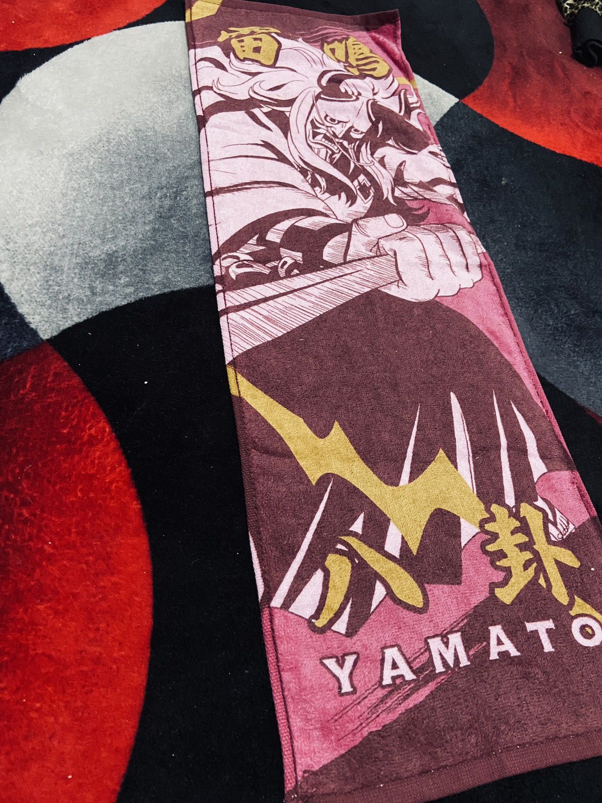 Anime One Piece Yamato Handkerchief / Bandana / Neckerchief Size ONE SIZE - 3 Thumbnail