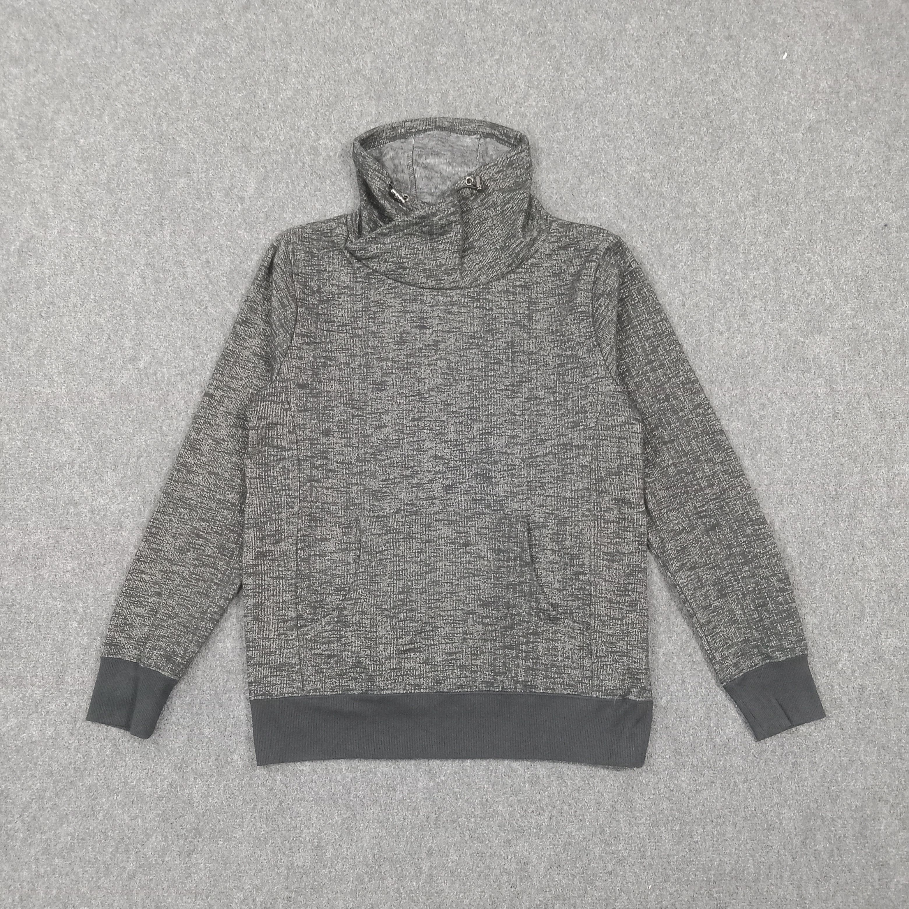 semanticdesign Semantic Design Cowl Pullover Fleece Lined Sweatshirt C279N7 Size US S / EU 44-46 / 1 - 3 Thumbnail