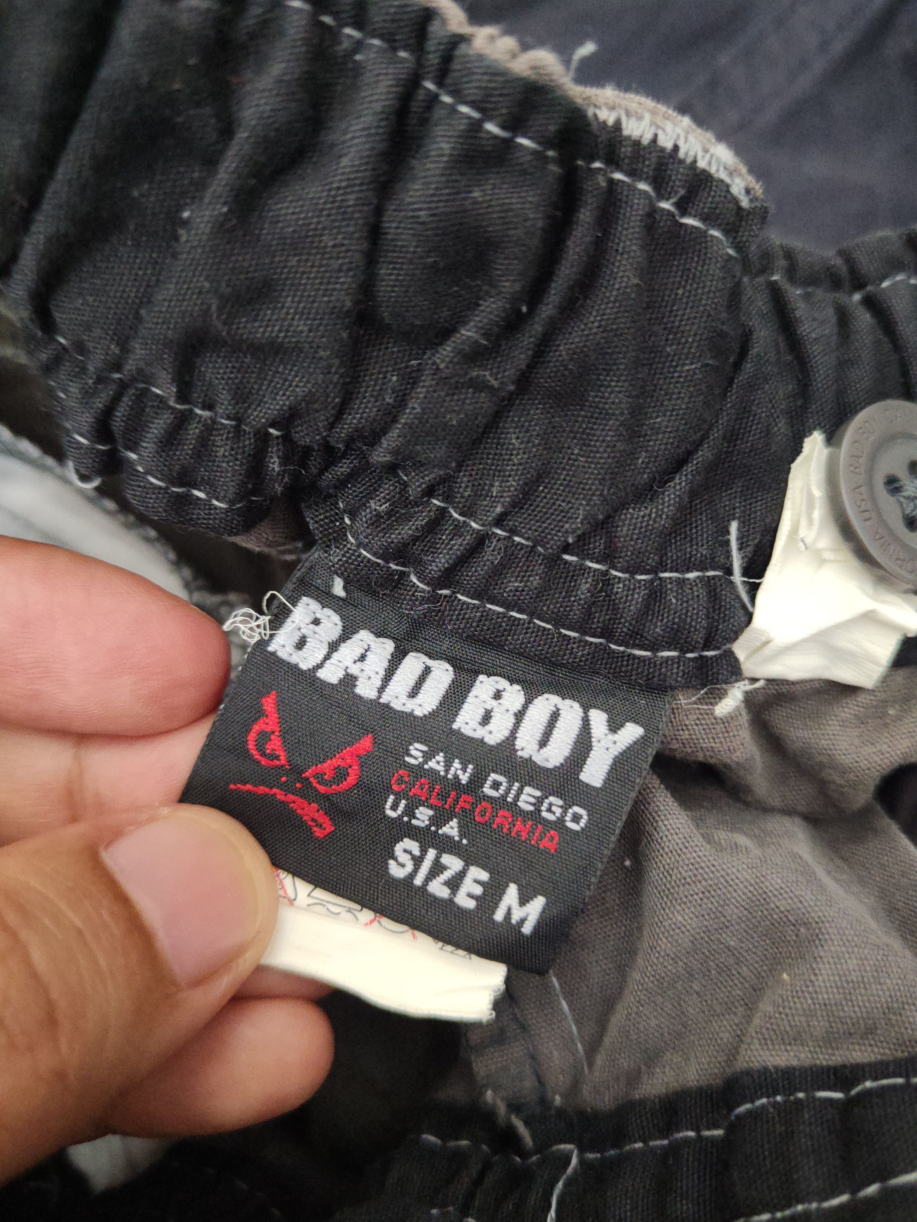 Japanese Brand Bad Boy Dark Gray Multipocket Tactical Cargo Pants #W2193 Size US 31 - 15 Thumbnail
