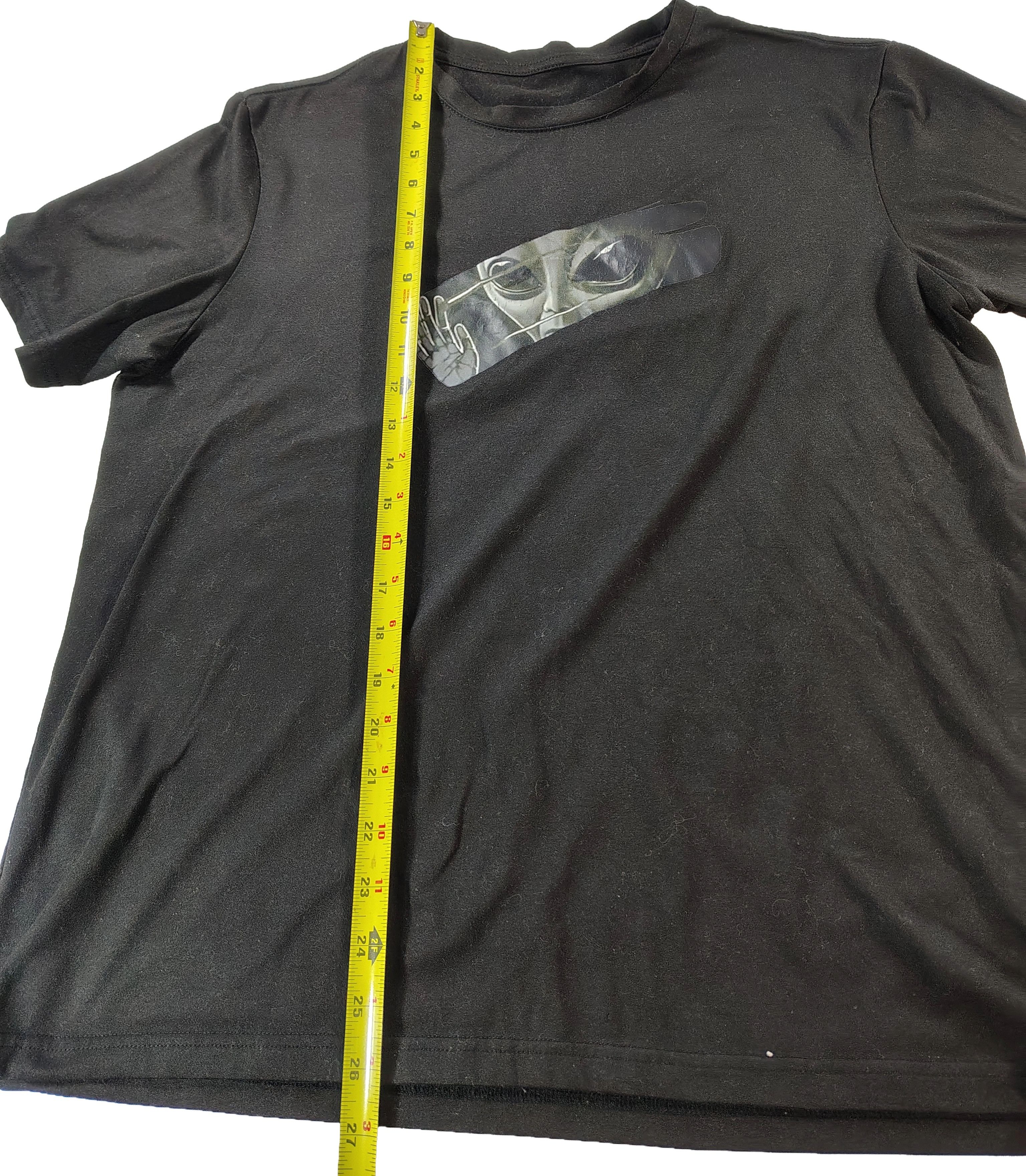 Other Men's Black XL Short Sleeve Alien Graphic T-Shirt Size US XL / EU 56 / 4 - 5 Thumbnail