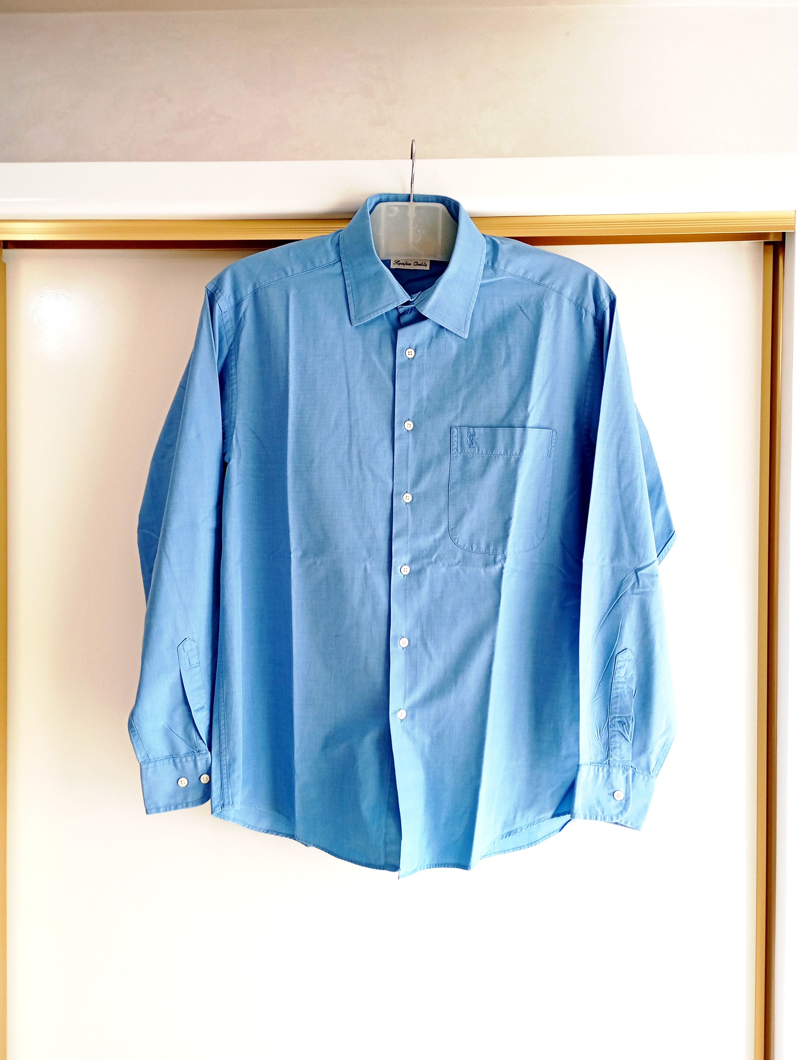 Yves Saint Laurent Vintage 90s Yves Saint Laurent YSL Shirt Rare Retro Y2K Hype Size US L / EU 52-54 / 3 - 2 Thumbnail
