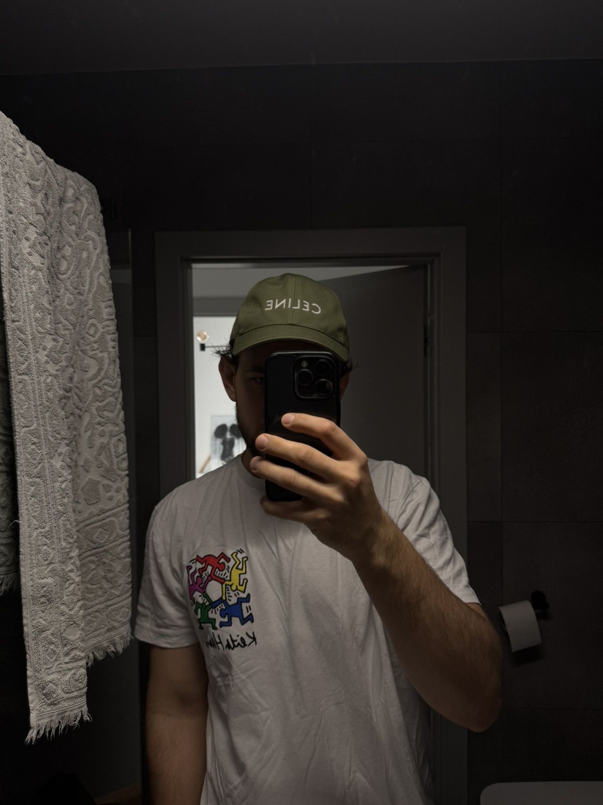 Celine Celine Hat Designer Baseball Cap Classic Logo Luxury Olive Size ONE SIZE - 2 Thumbnail