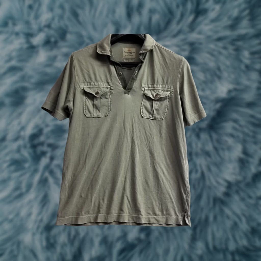 Tommy Bahama Tommy Bahama Men's Polo Shirt Small Green Short Sleeve Island Crafted Casual Size US S / EU 44-46 / 1 - 1 Thumbnail