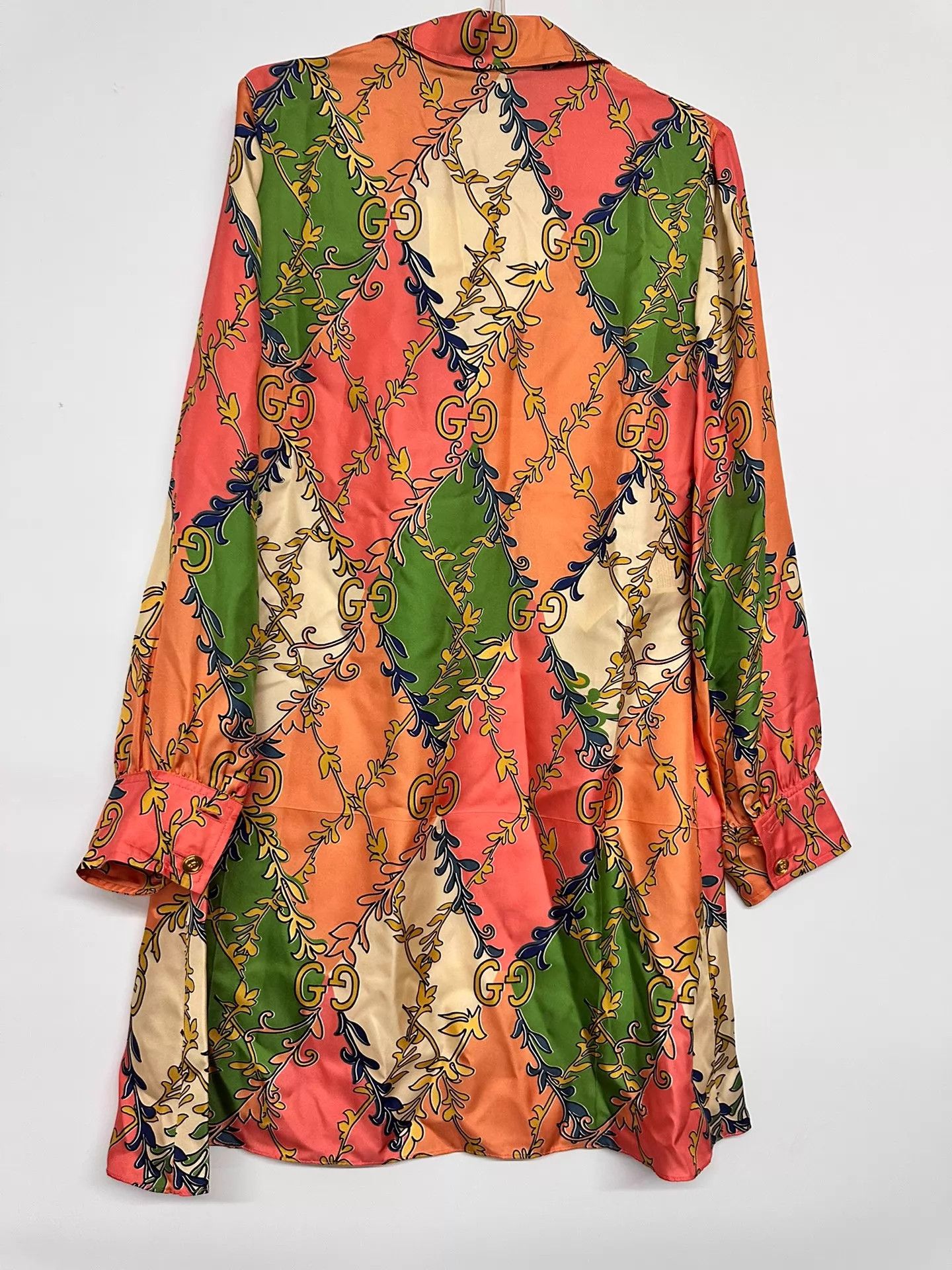 Gucci Gucci All Over Print Belted Dress Size 38 New With Tags Size XS / US 0-2 / IT 36-38 - 2 Thumbnail