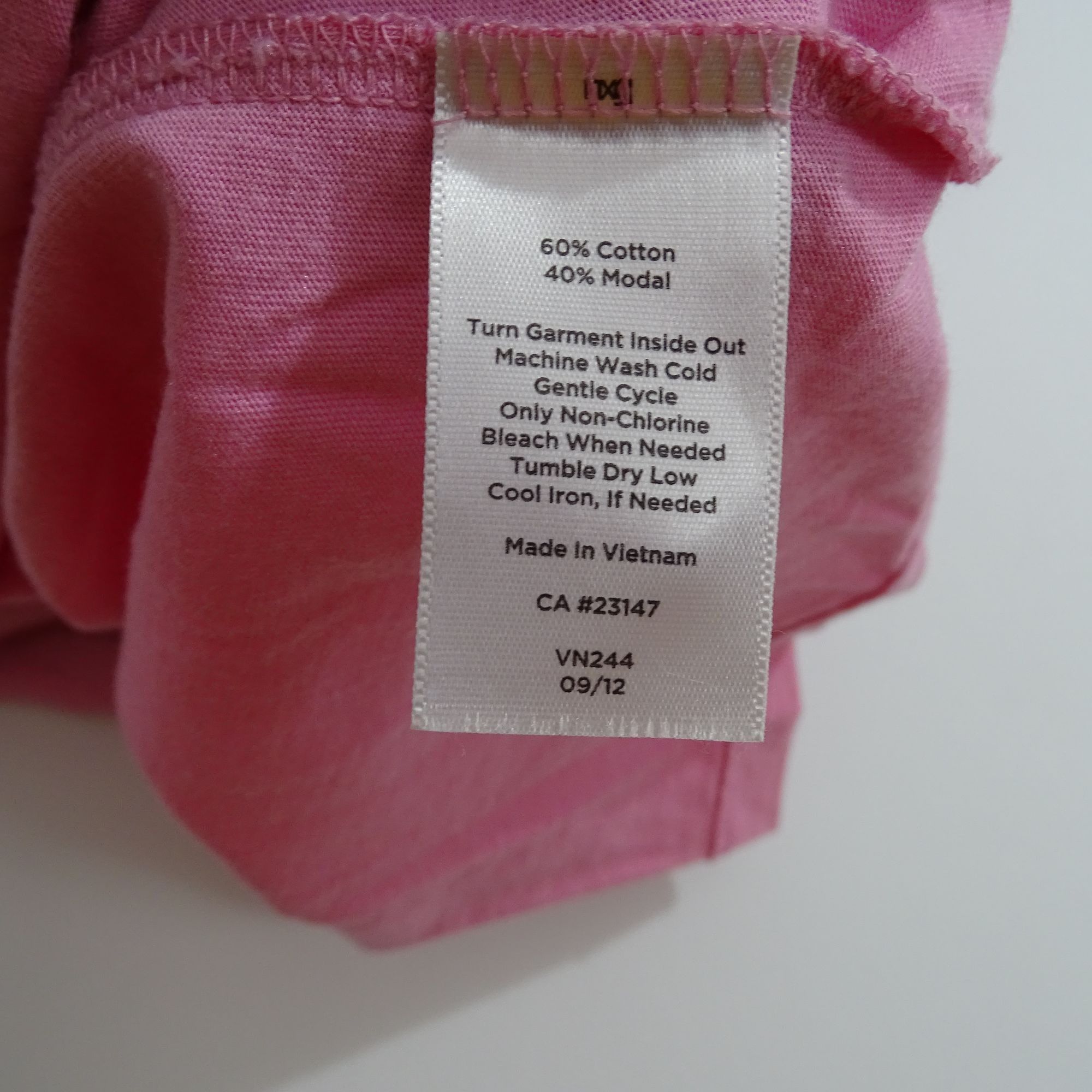 Talbots Talbots Pink Braided Neckline Short Sleeve Knit Top Size L Size L / US 10 / IT 46 - 5 Thumbnail